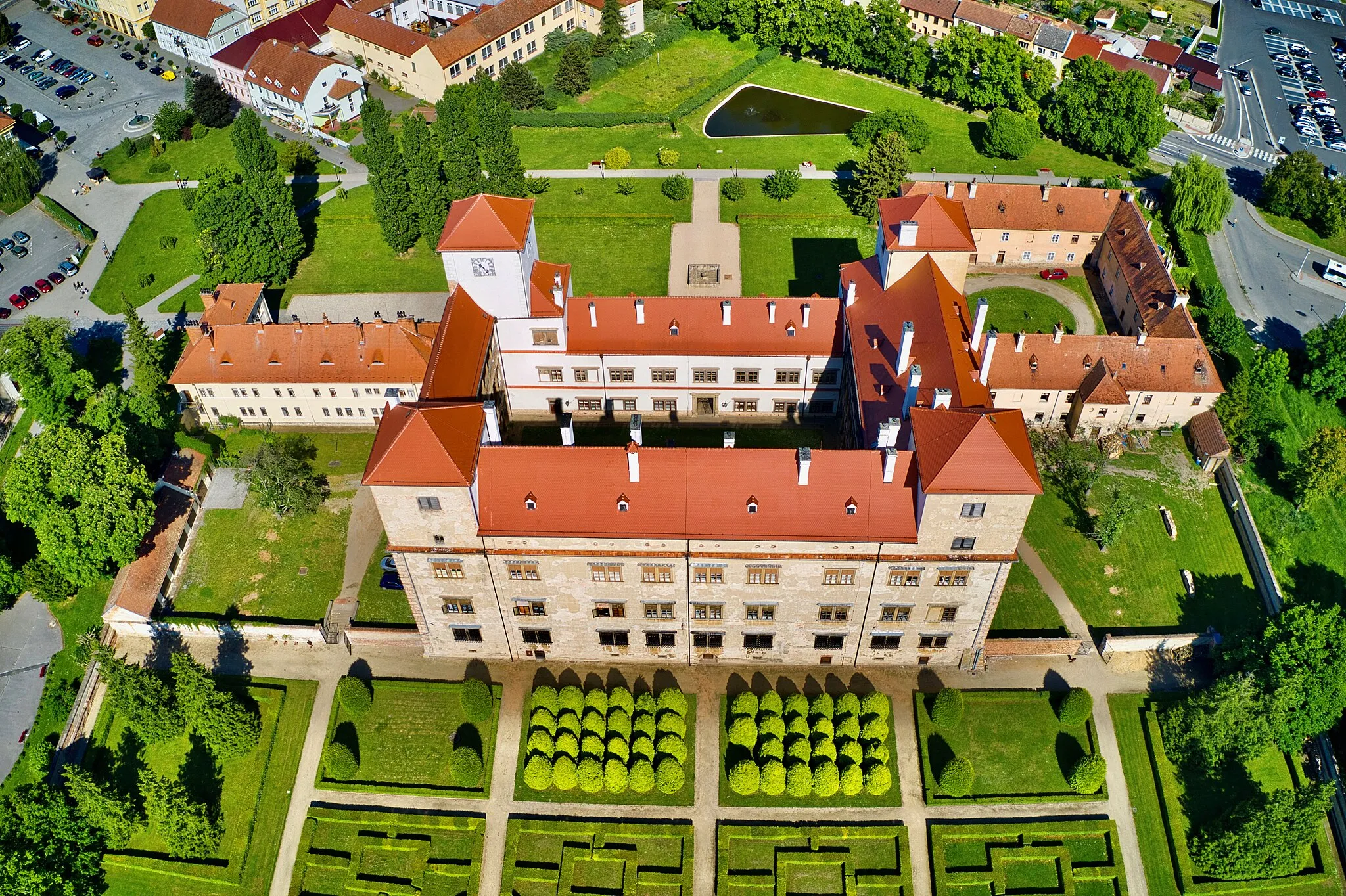 Photo showing: Bučovice chateau is a significant Renaissance monument https://www.zamek-bucovice.cz/cs/o-zamku/historie