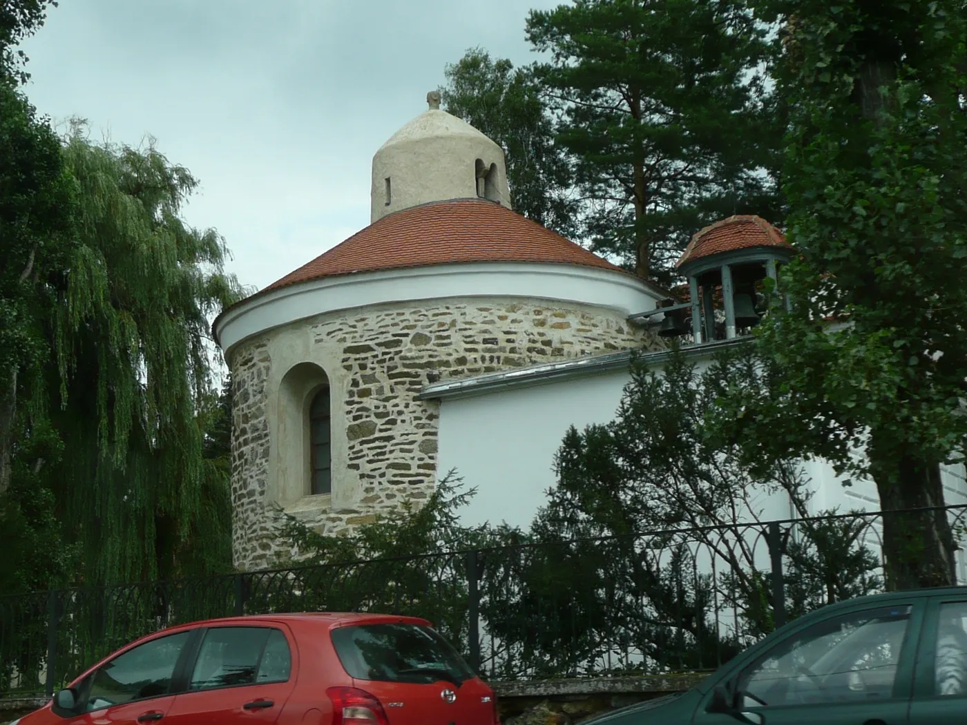 Photo showing: Románská rotunda v Plavči, okres Znojmo.