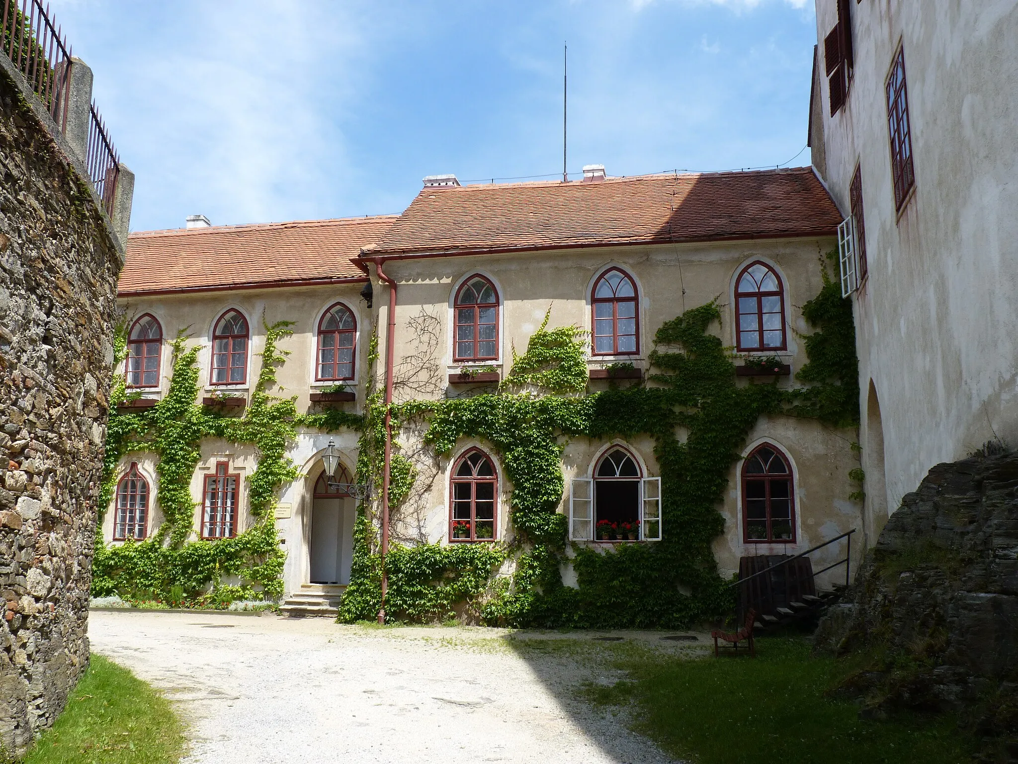 Photo showing: Bítov Castle, Znojmo District, South Moravian Region, Czech Republic