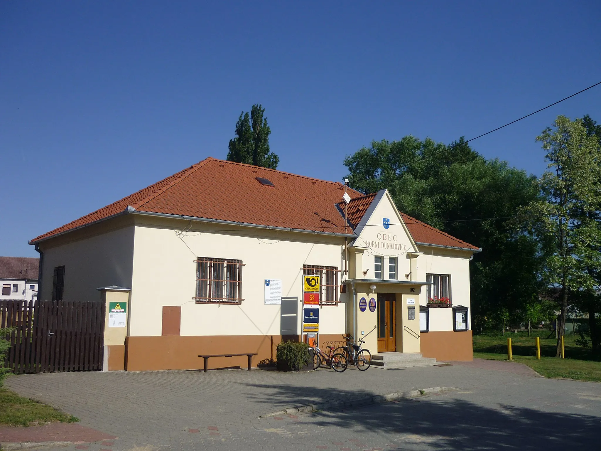 Photo showing: Municipal office in Horní Dunajovice