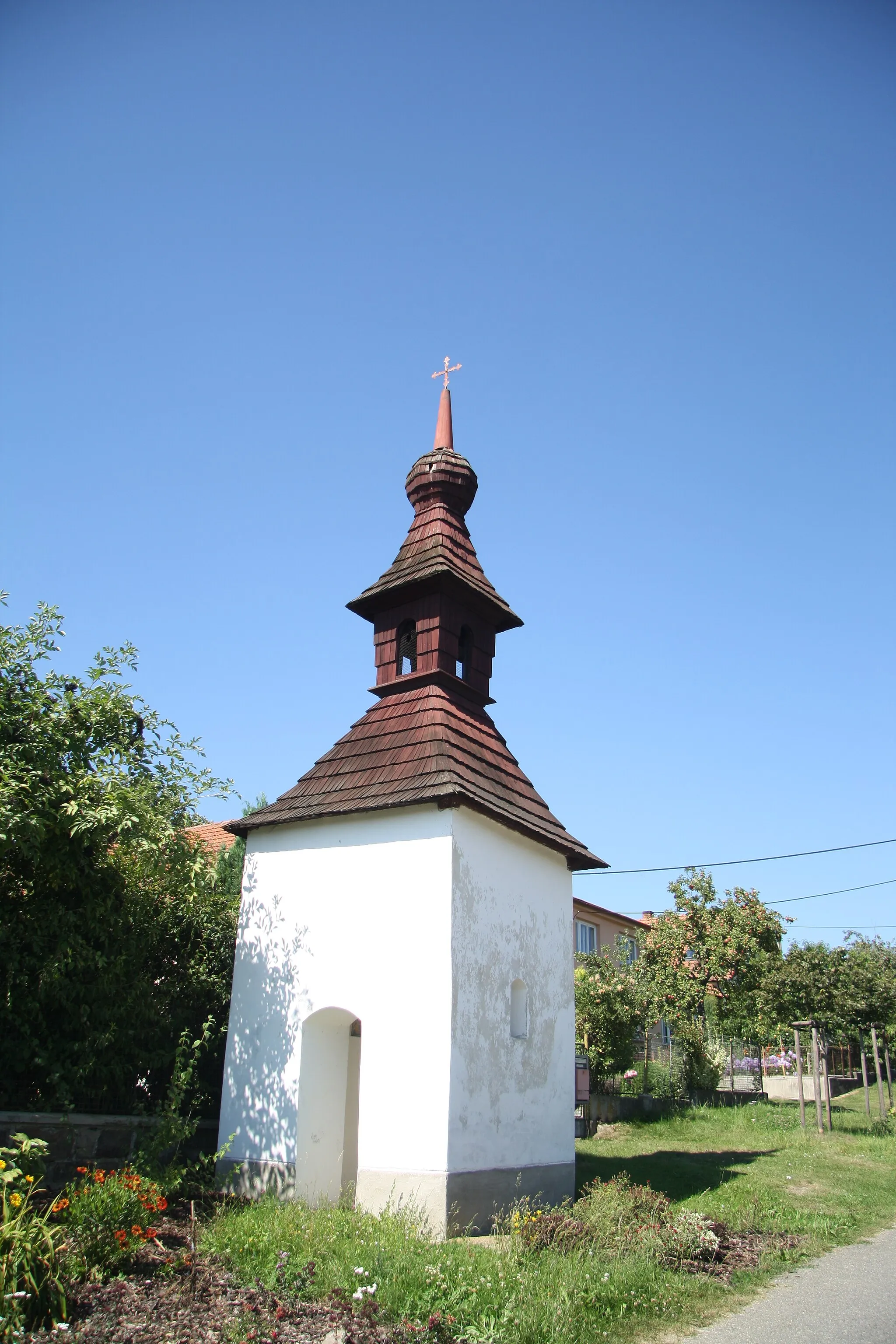 Photo showing: Chapel in Cyrilov, Bory, Žďár nad Sázavou District.