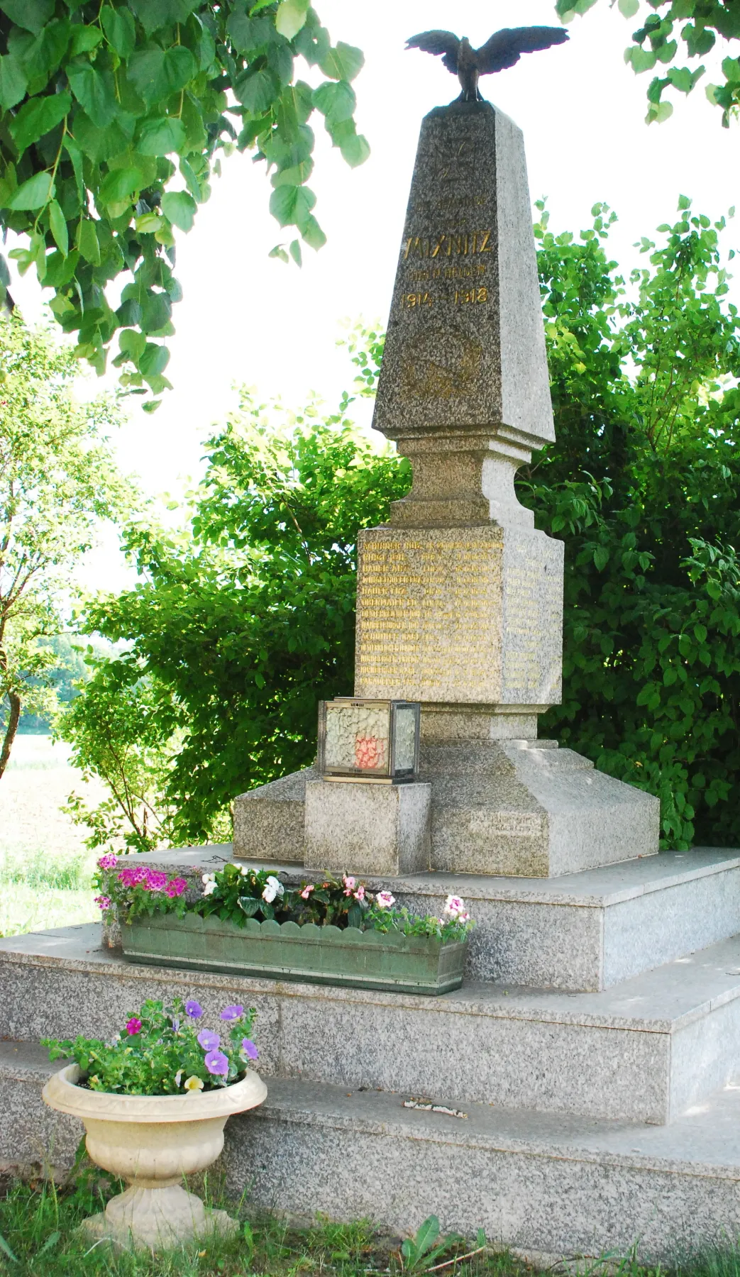 Photo showing: Kriegerdenkmal von Untermixnitz in Niederösterreich