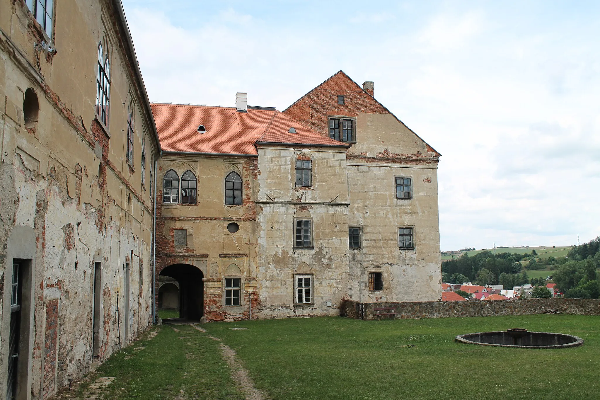 Photo showing: Brtnice Castle, Jihlava District, Czech Republic
