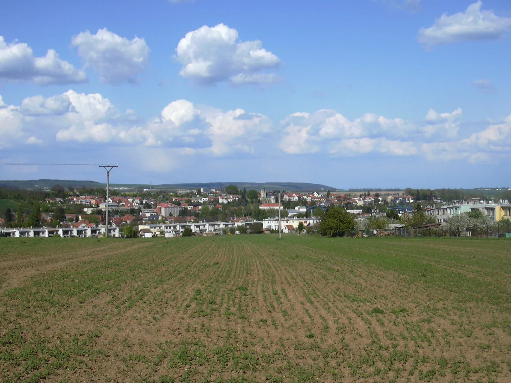 Photo showing: Celkový pohled na Drnovice (Vyškov District, Czech Republic)