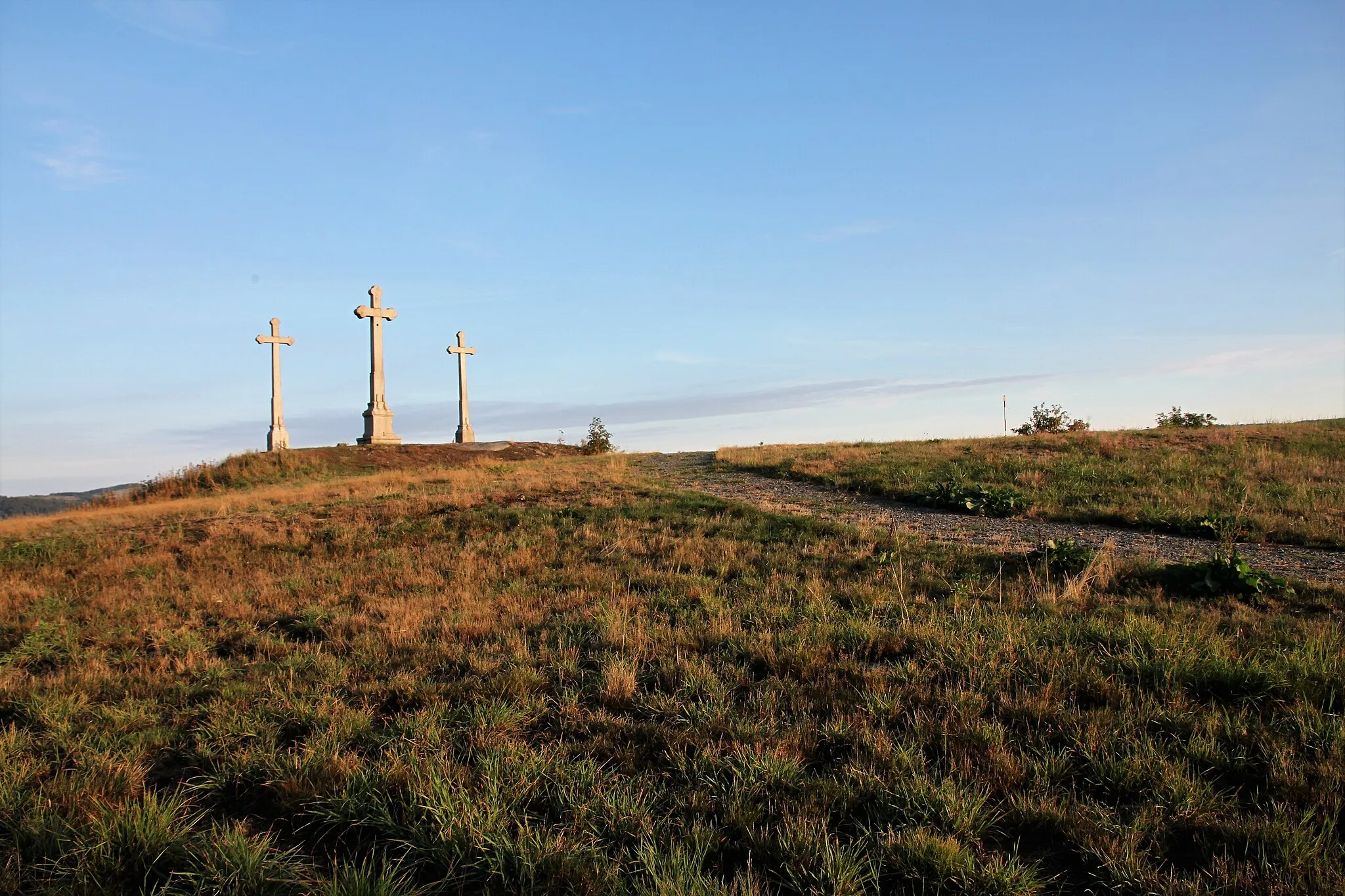 Photo showing: Kalvárie (Calvary) hill, Nové Město na Moravě, Žďár nad Sázavou District, Czechia.