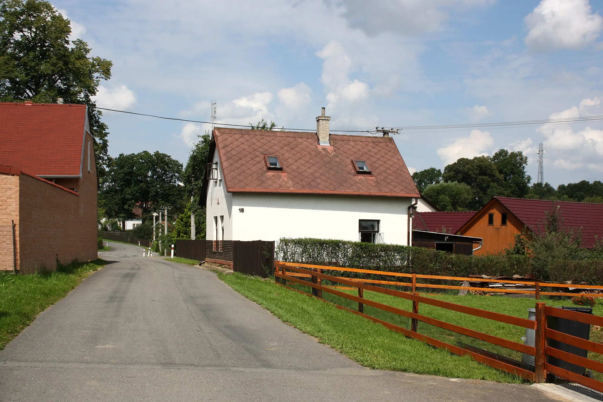 Photo showing: South part of Útěchovičky, part of Pelhřimov, Czech Republic