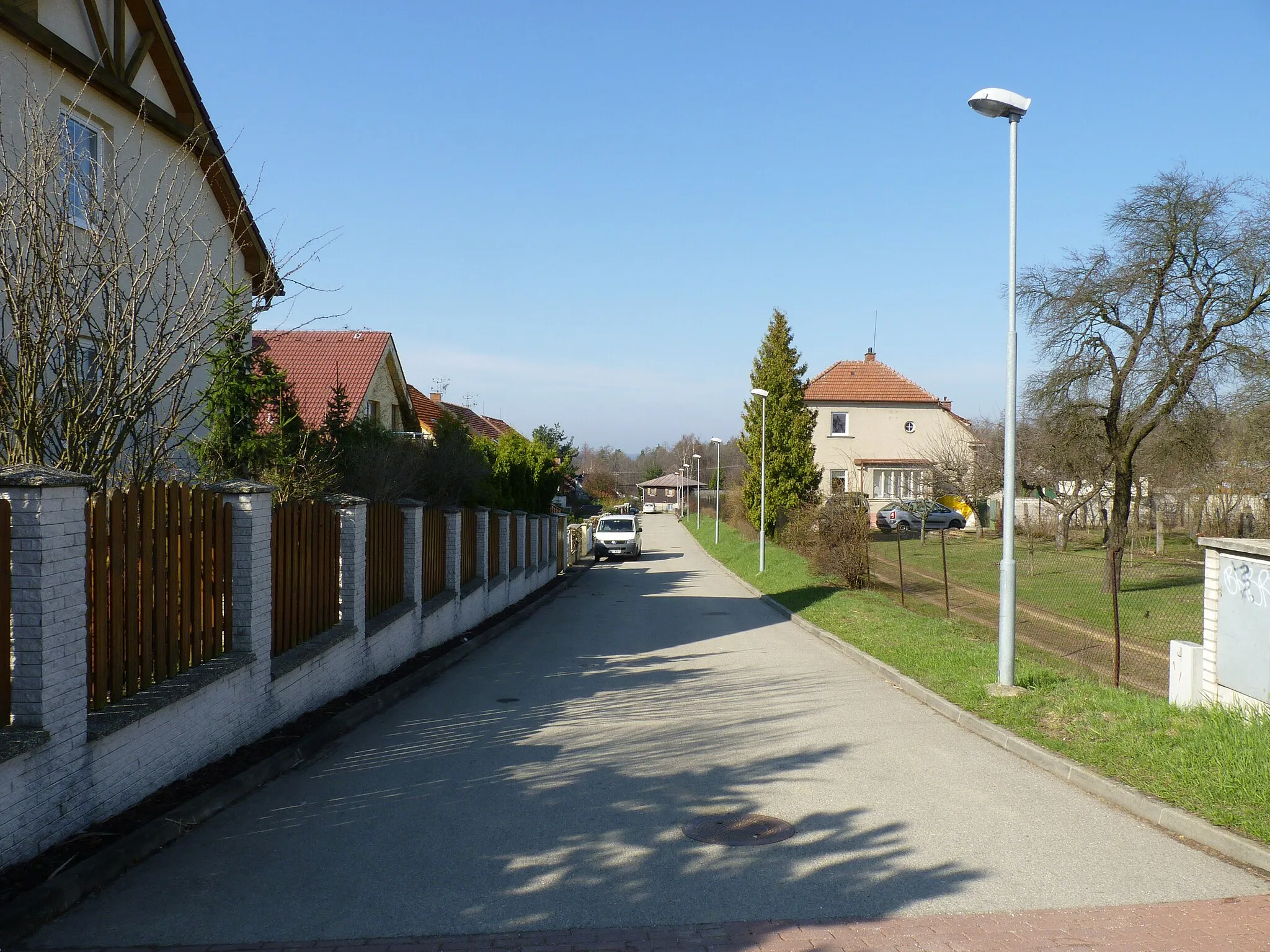 Photo showing: Ulice U Kněží hory. Brno-Útěchov