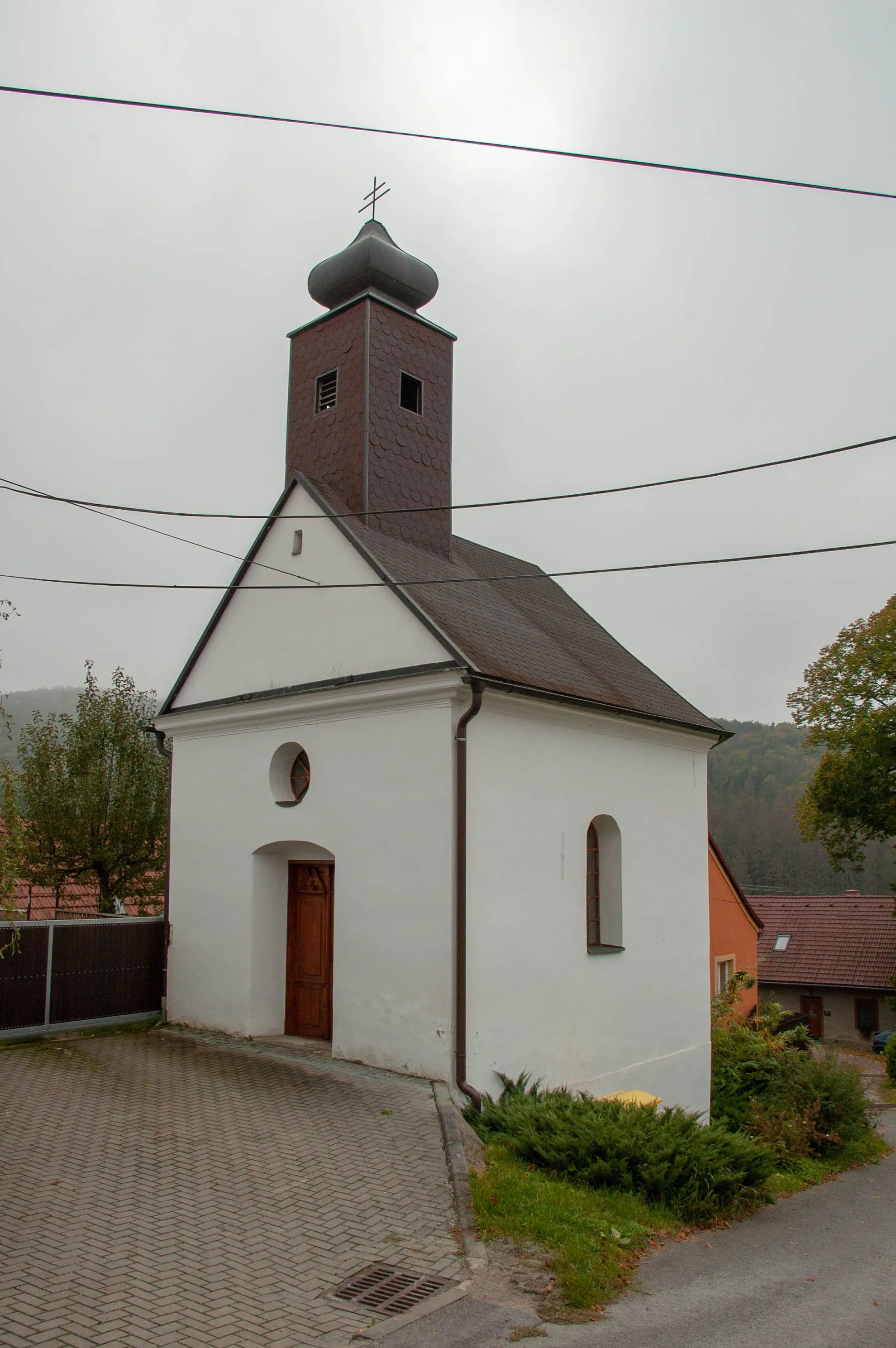 Photo showing: Kaple svatého Jana Křtitele v Chlébském