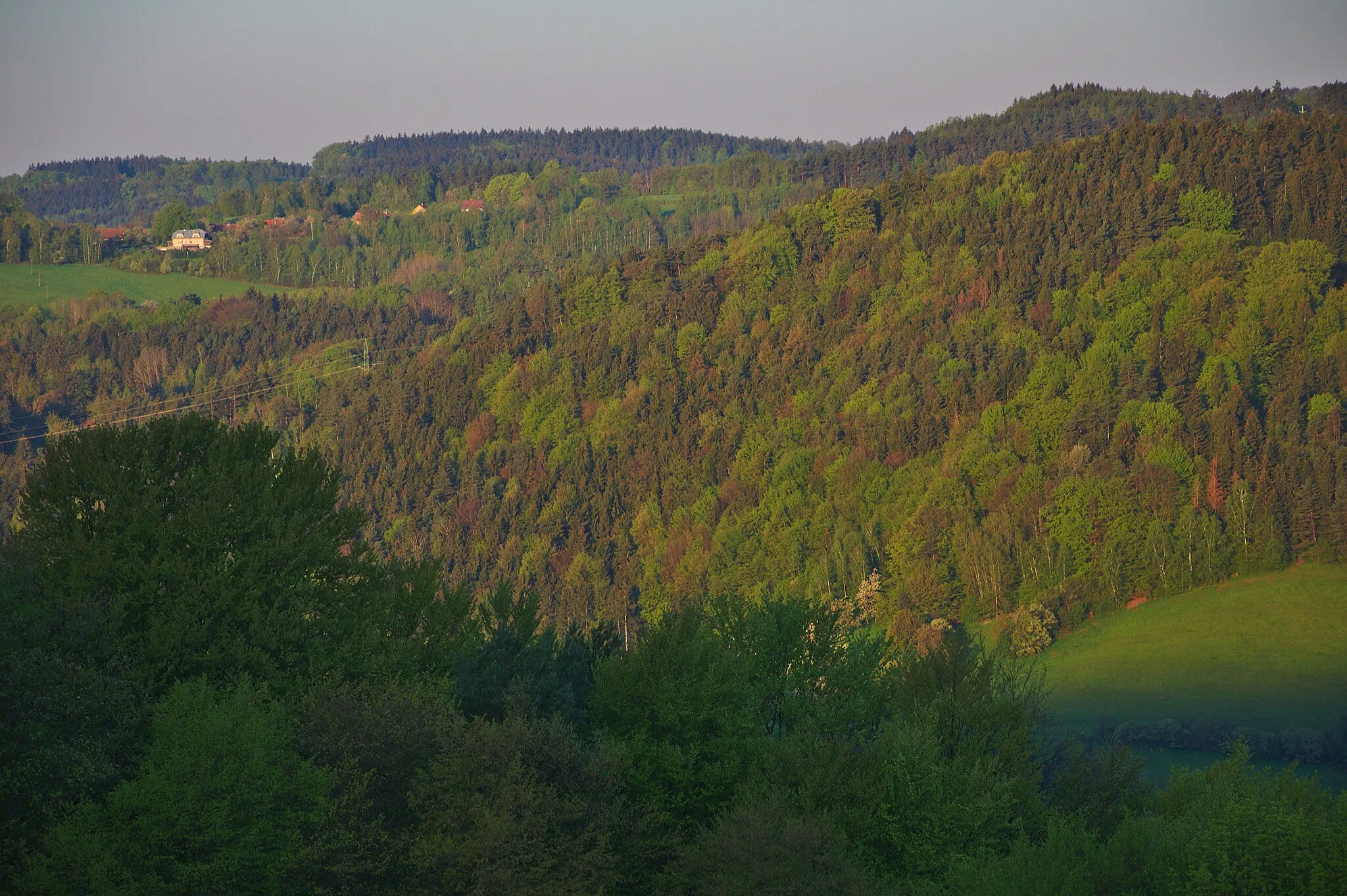 Photo showing: Kovářová z Kopicova vrchu, Ujčov, okres Žďár nad Sázavou