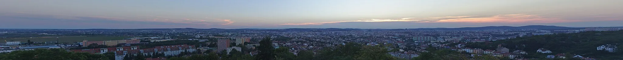 Photo showing: 2017-08-15 CZ Brno-Židenice & Brno-střed & Brno-sever