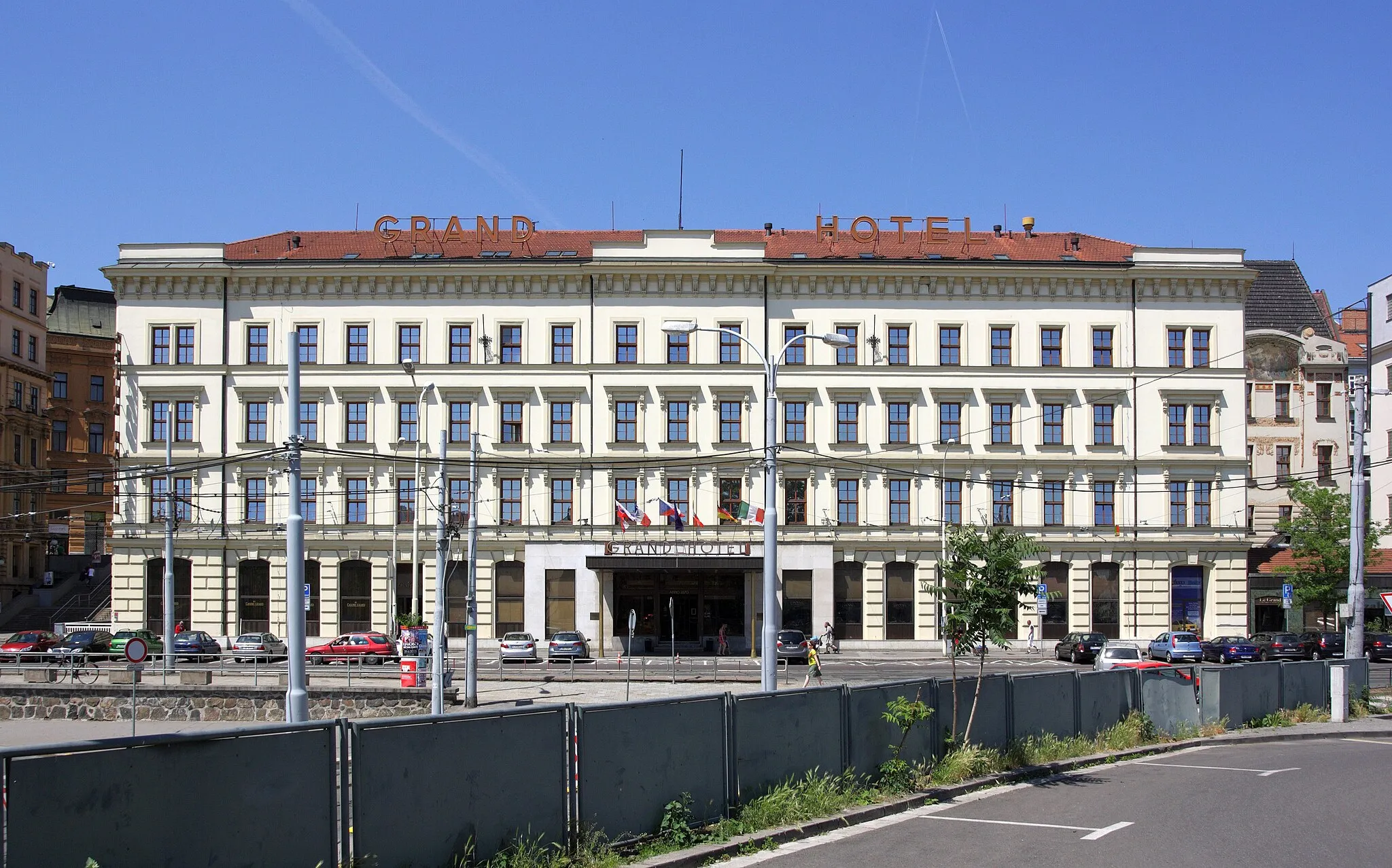 Photo showing: Brno - Hotel Grand.