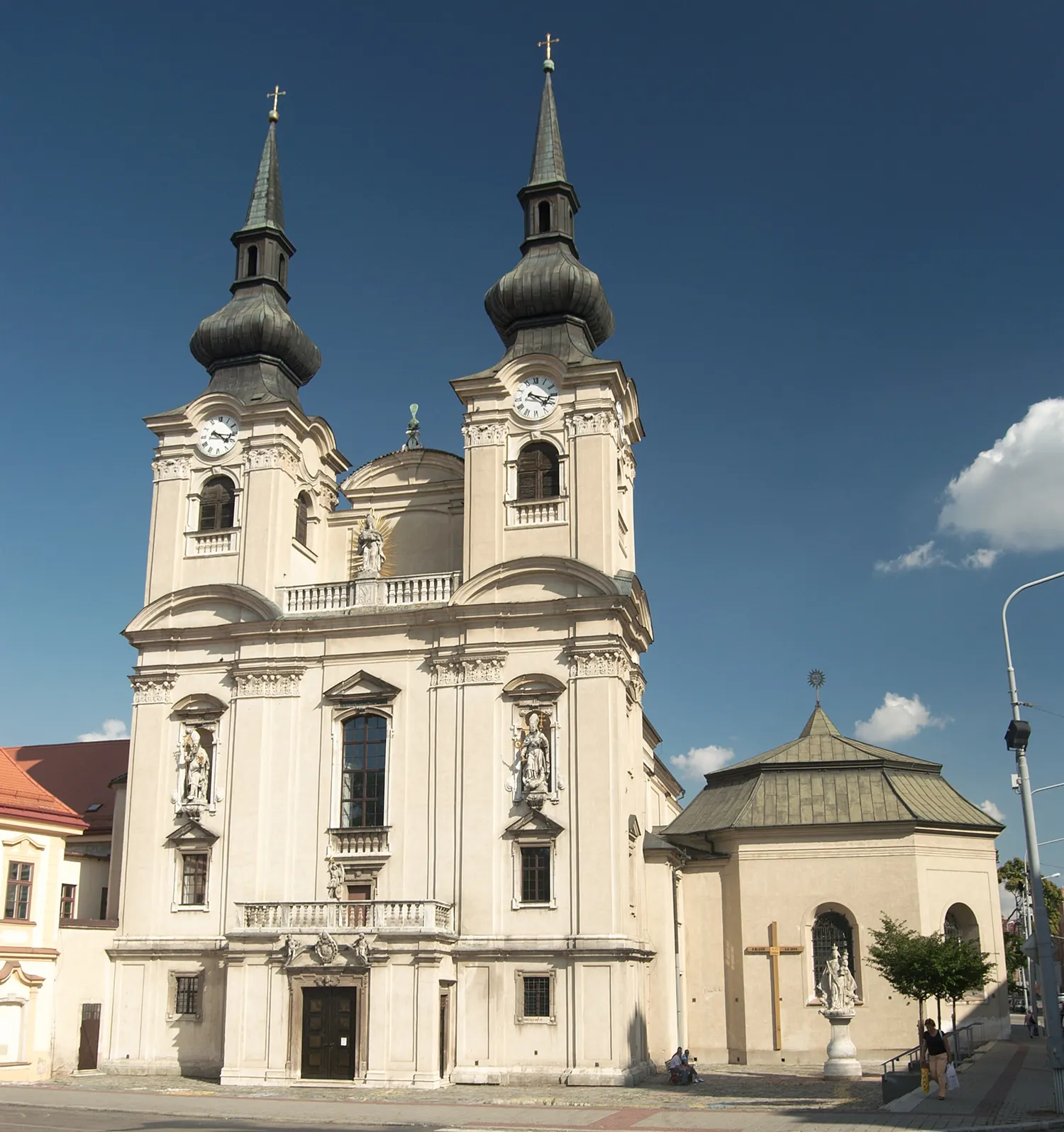 Photo showing: Brno-Zábrdovice - Assumption of the Virgin Mary Church