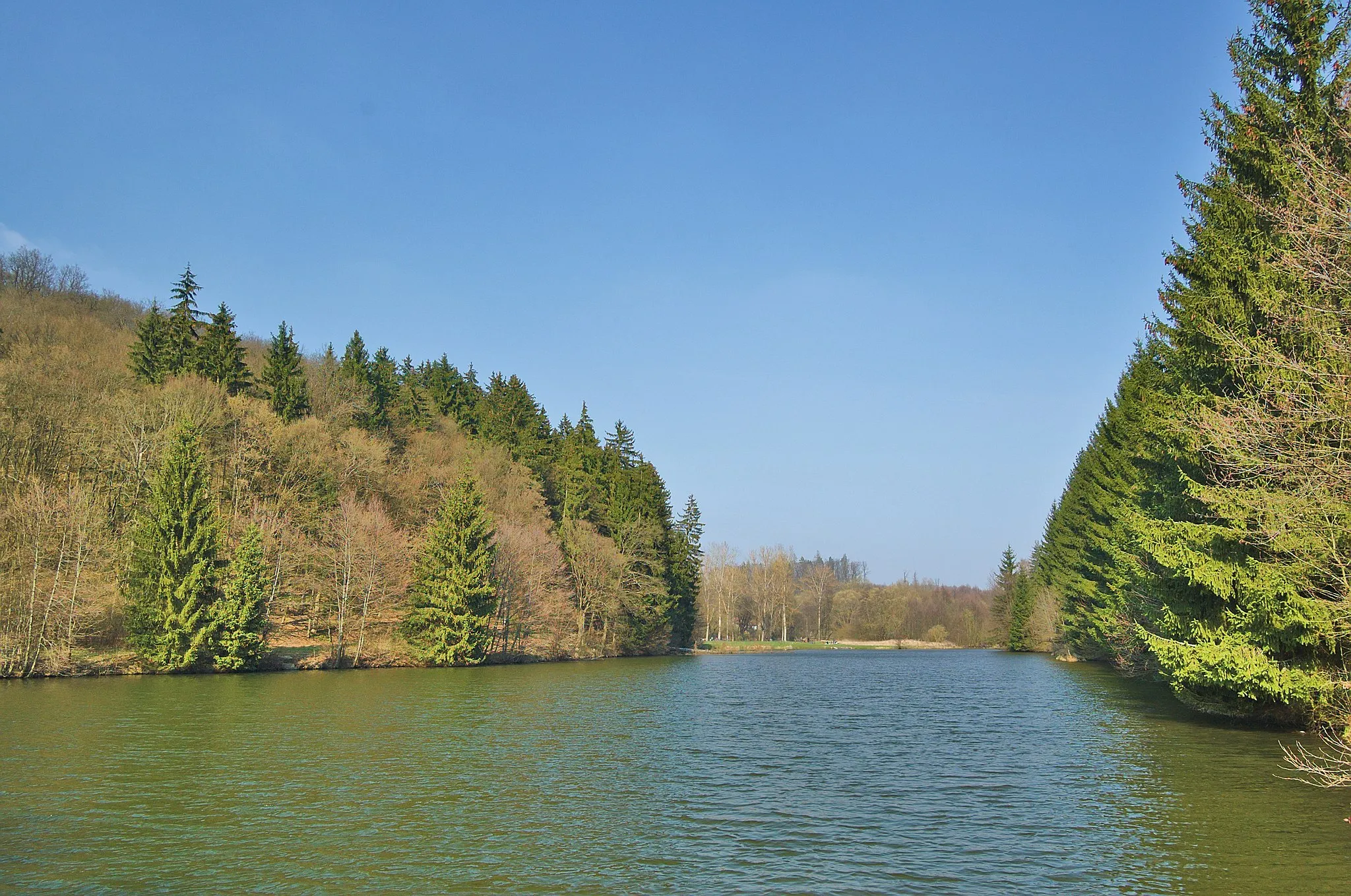 Photo showing: Hádecký rybník, Ochoz u Brna, okres Brno-venkov