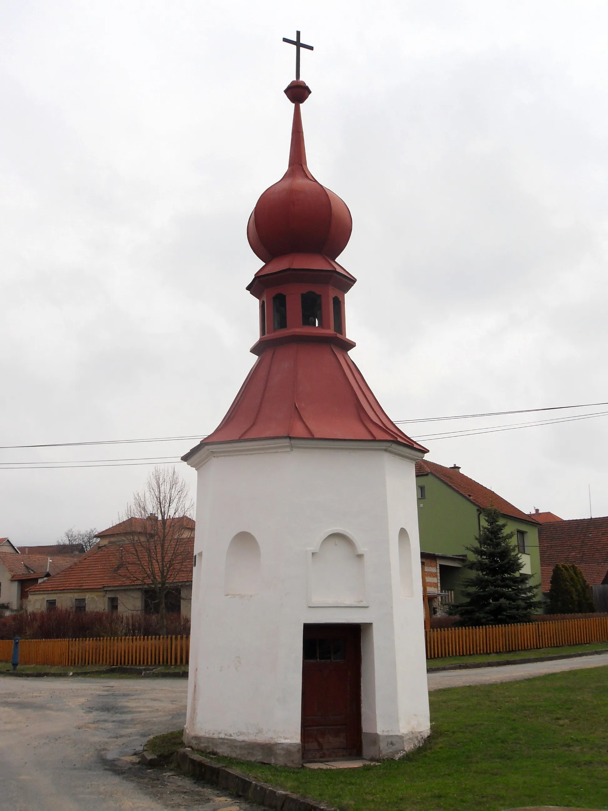 Photo showing: Bell tower, Stanoviště, Brno-Country District, Czech Republic