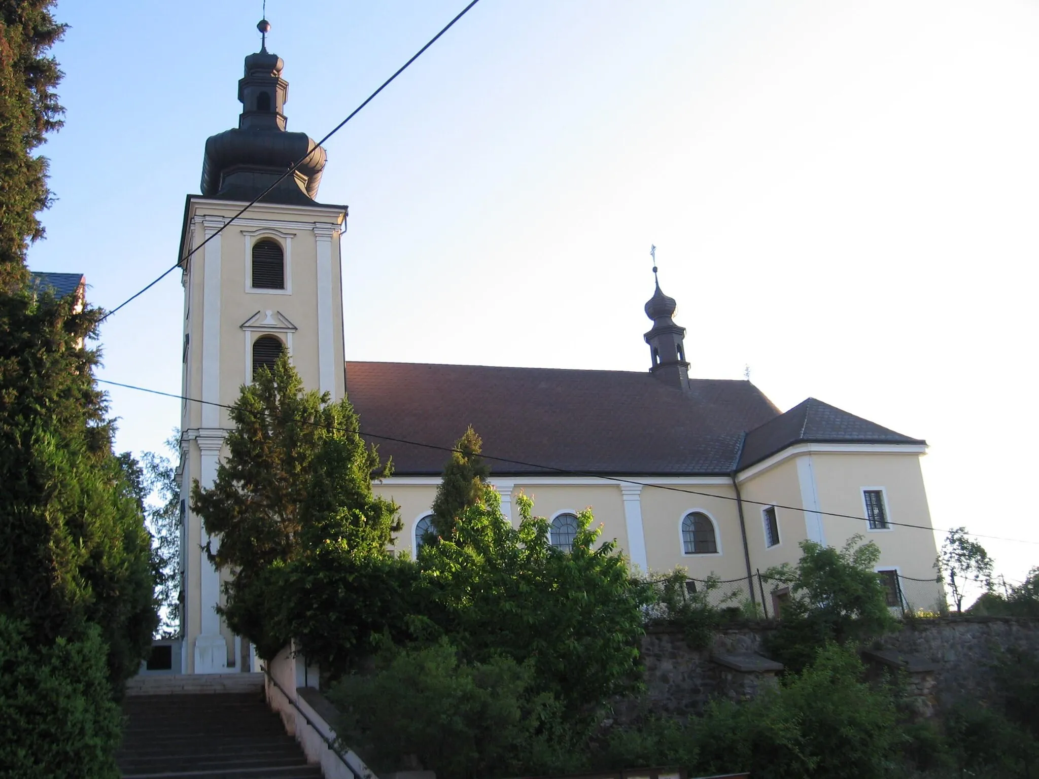 Photo showing: Church of St Martin in Blansko, Czech Republic.
