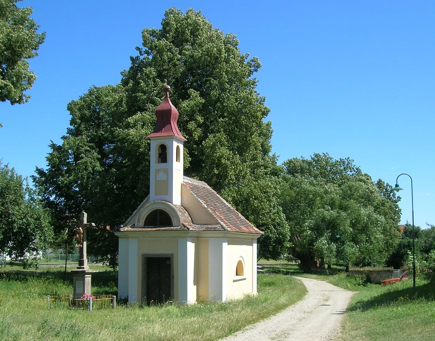 Photo showing: Jaroměřice nad Rokytnou-Boňov. Chapel