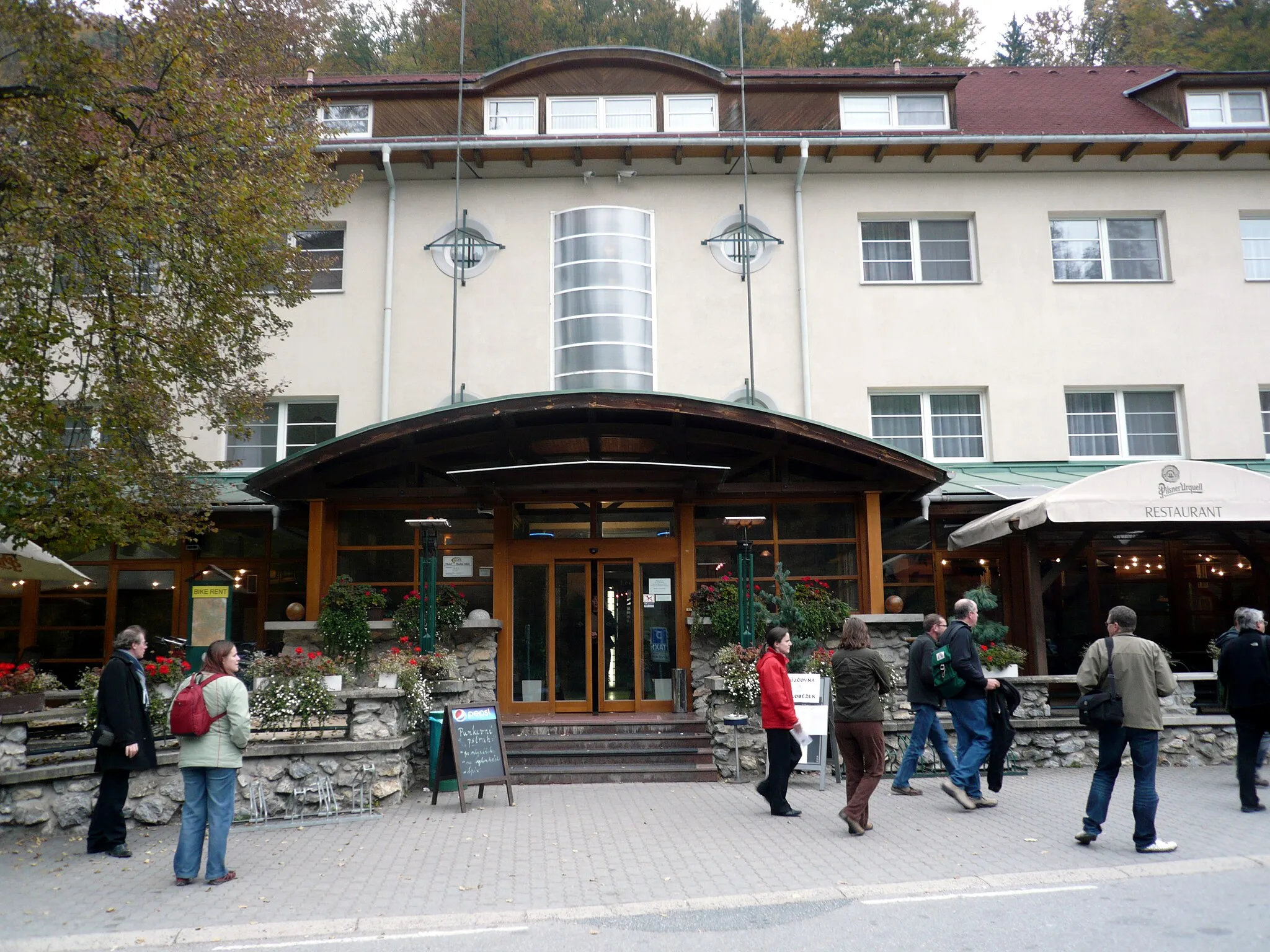 Photo showing: Hotel Skalni Mlyn