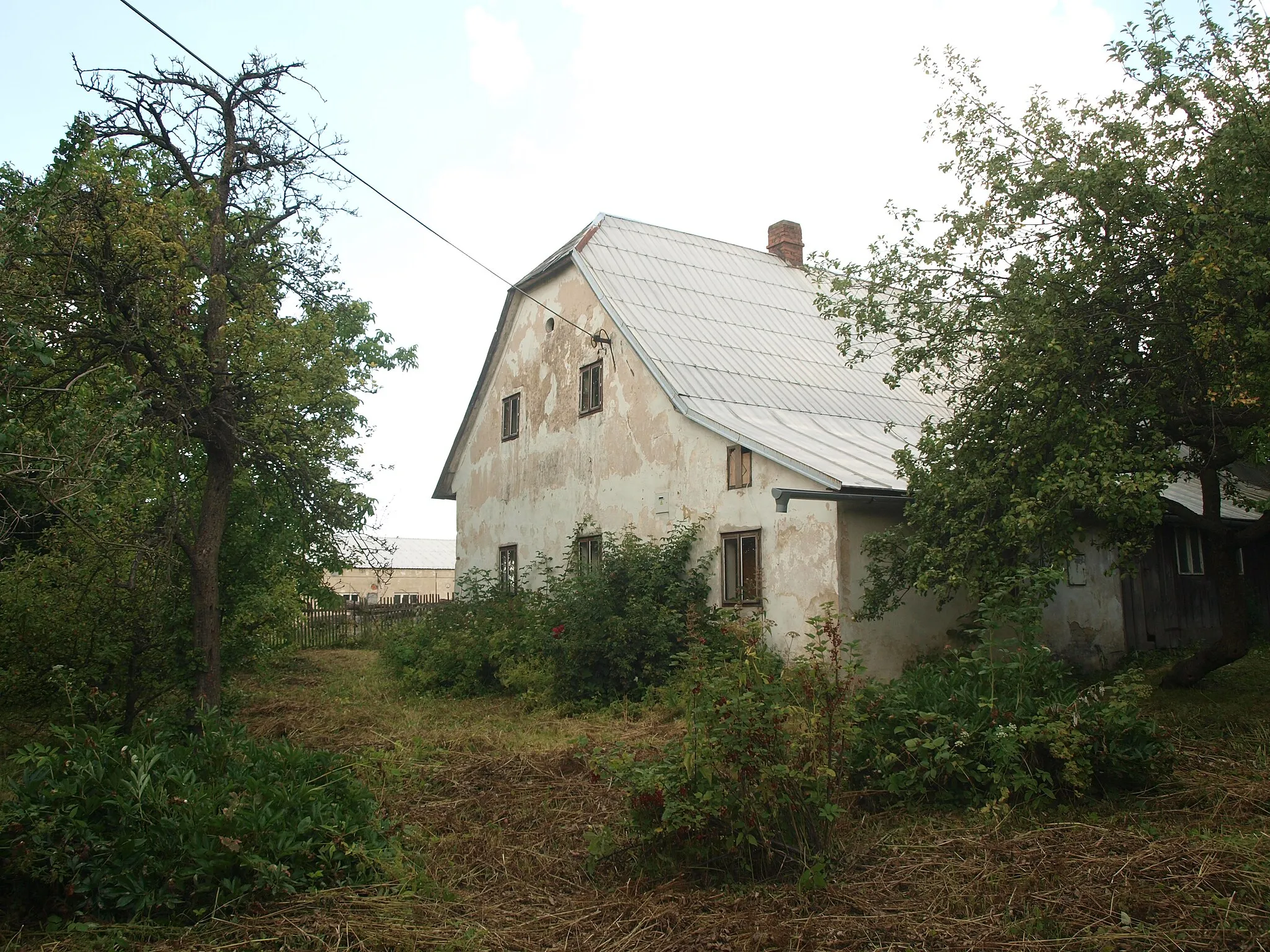 Photo showing: Starý dům v Těchanově