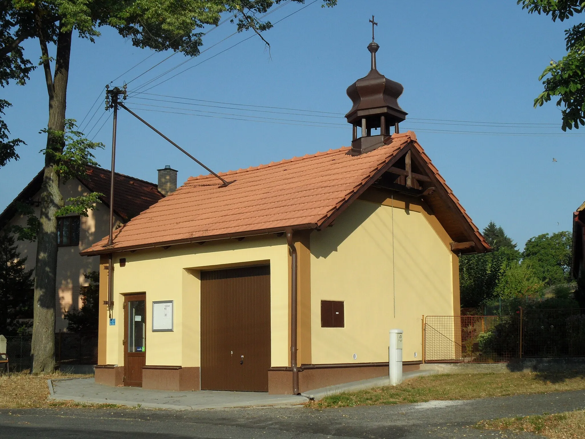 Photo showing: Pukšice D. Tower Bell. Havlíčkův Brod District, the Czech Republic.