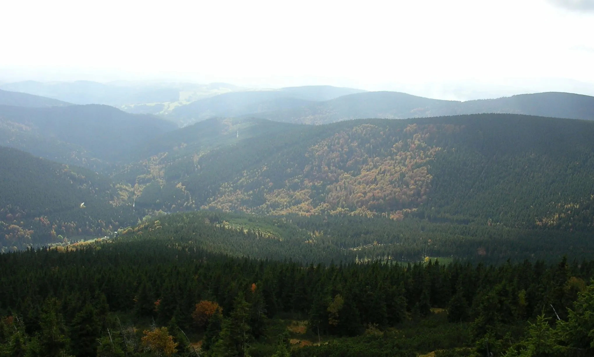 Photo showing: Krkonoše Mountains. Vítkovice, Liberec Region, the Czech Republic.
