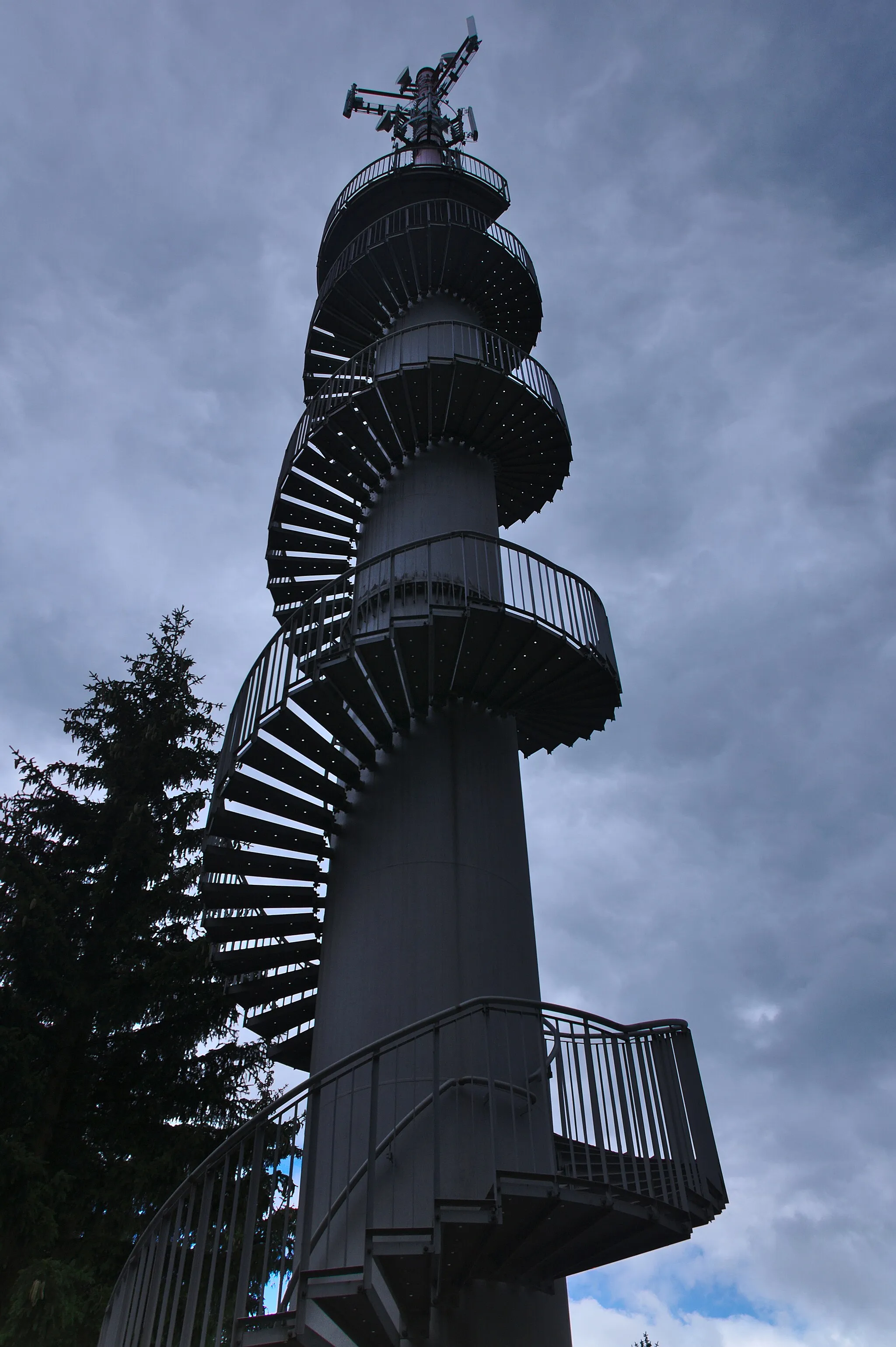 Photo showing: Rozhledna Babylon, Kozárov, okres Blansko