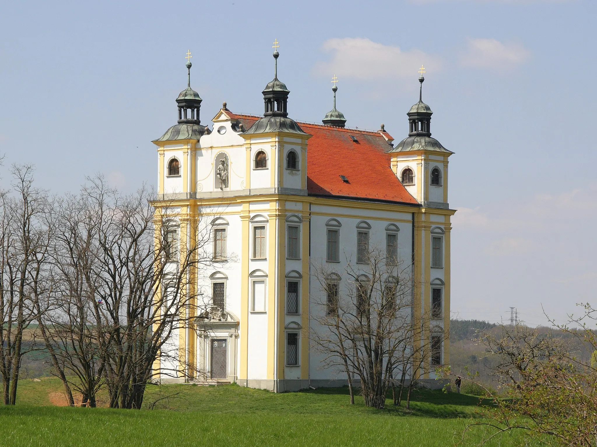 Photo showing: Moravský Krumlov - kaple svatého Floriána.