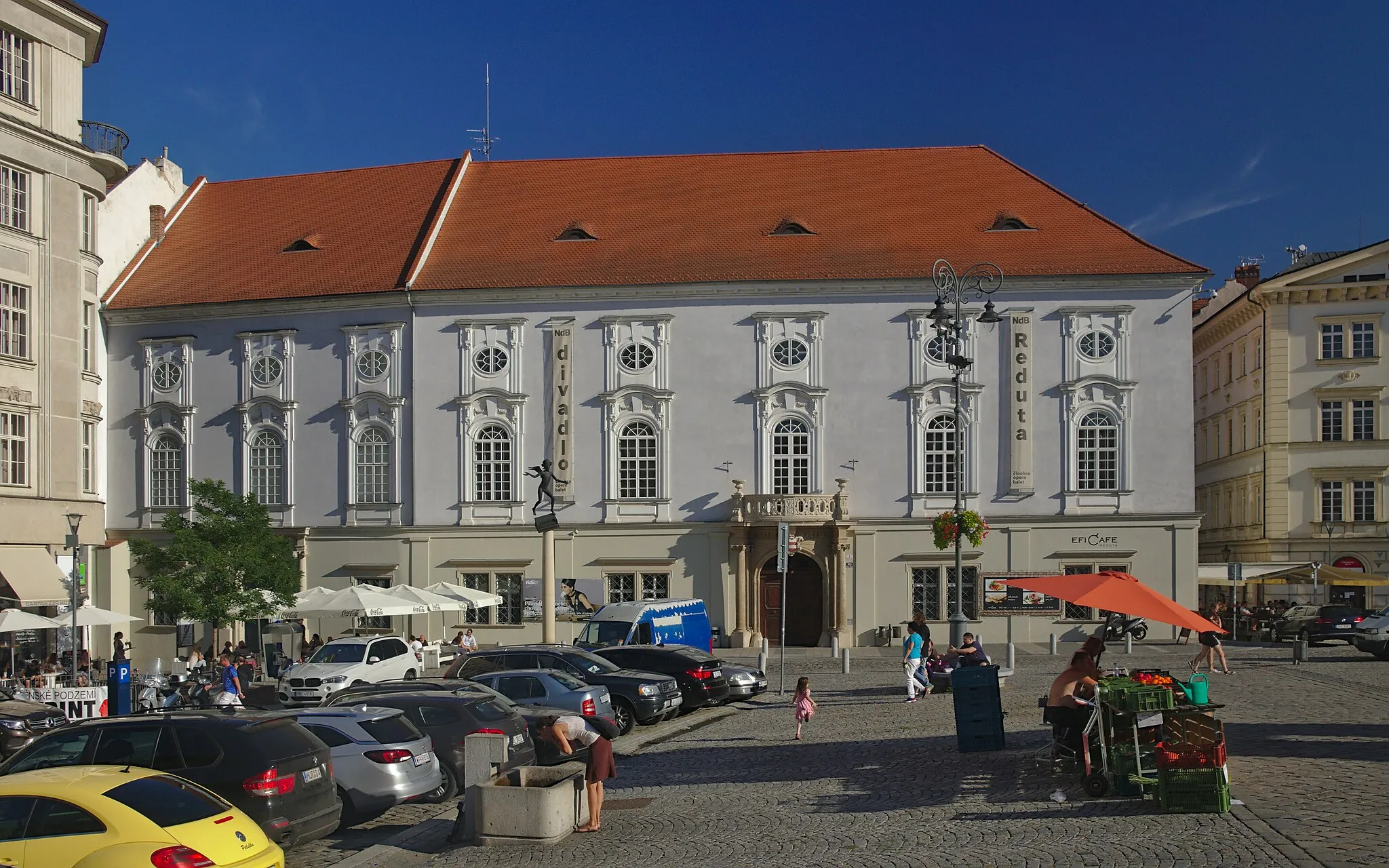 Photo showing: 2017-08-15 CZ Brno-střed, Zelný trh, Divadlo Reduta