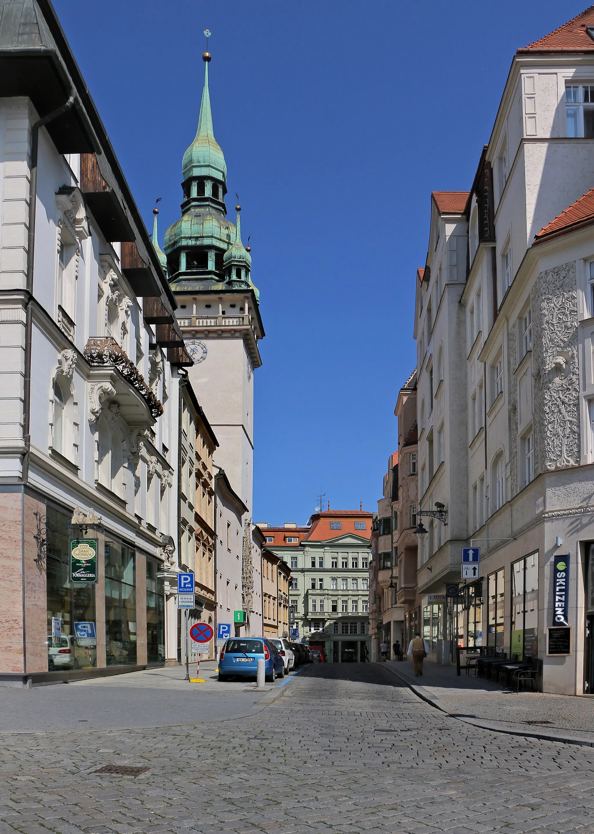 Photo showing: Radnická street, Brno.