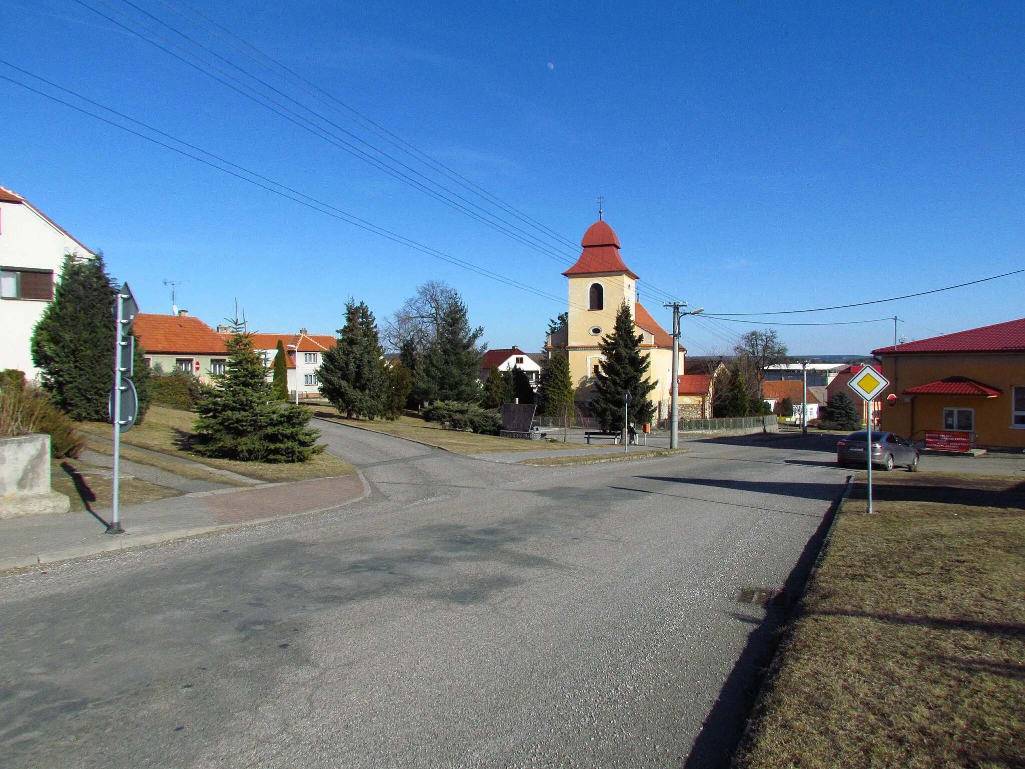 Photo showing: Top part of Vícenice u Náměště nad Oslavou, Třebíč District.