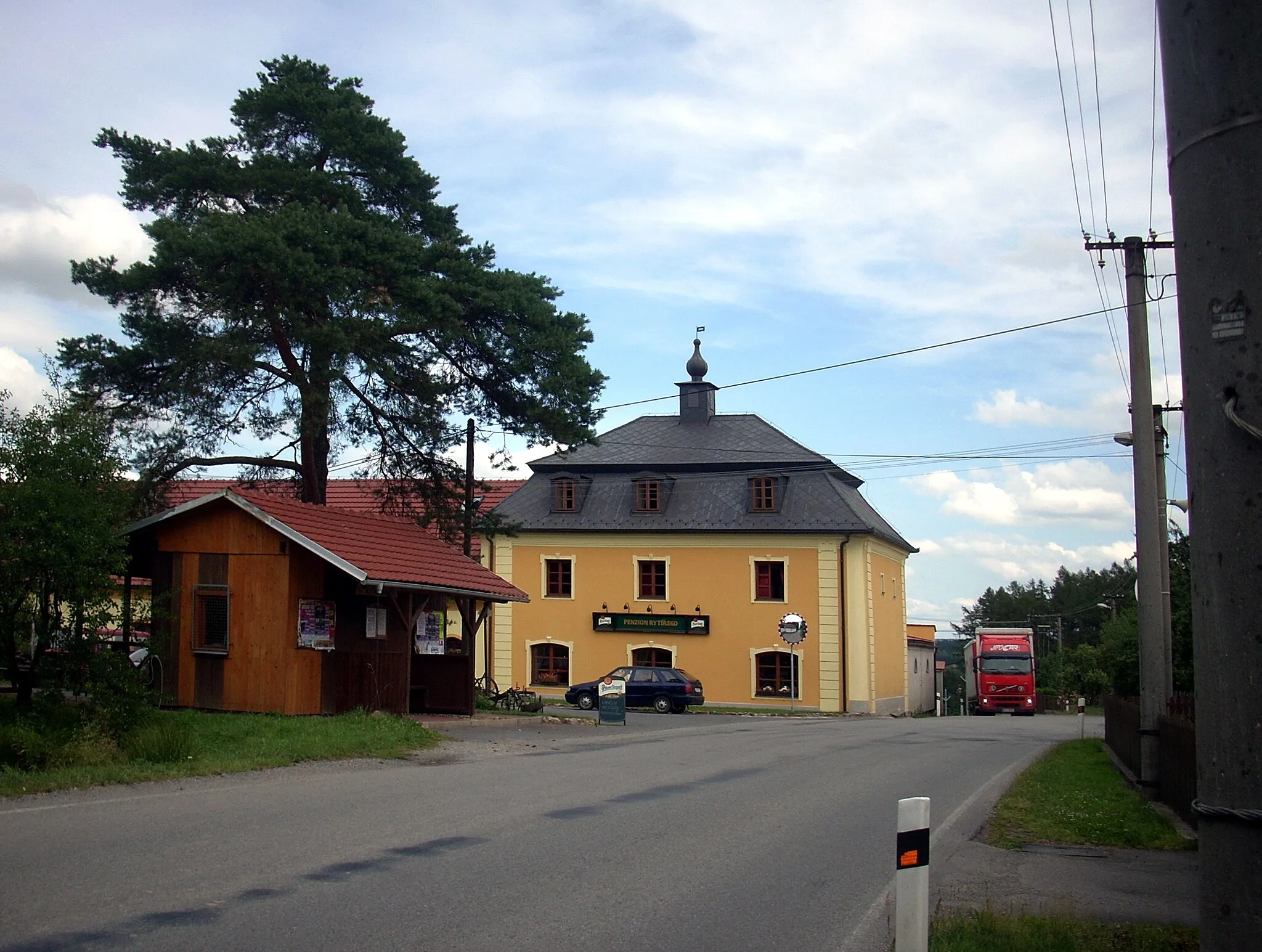 Photo showing: Rytířsko, Jamné - pension