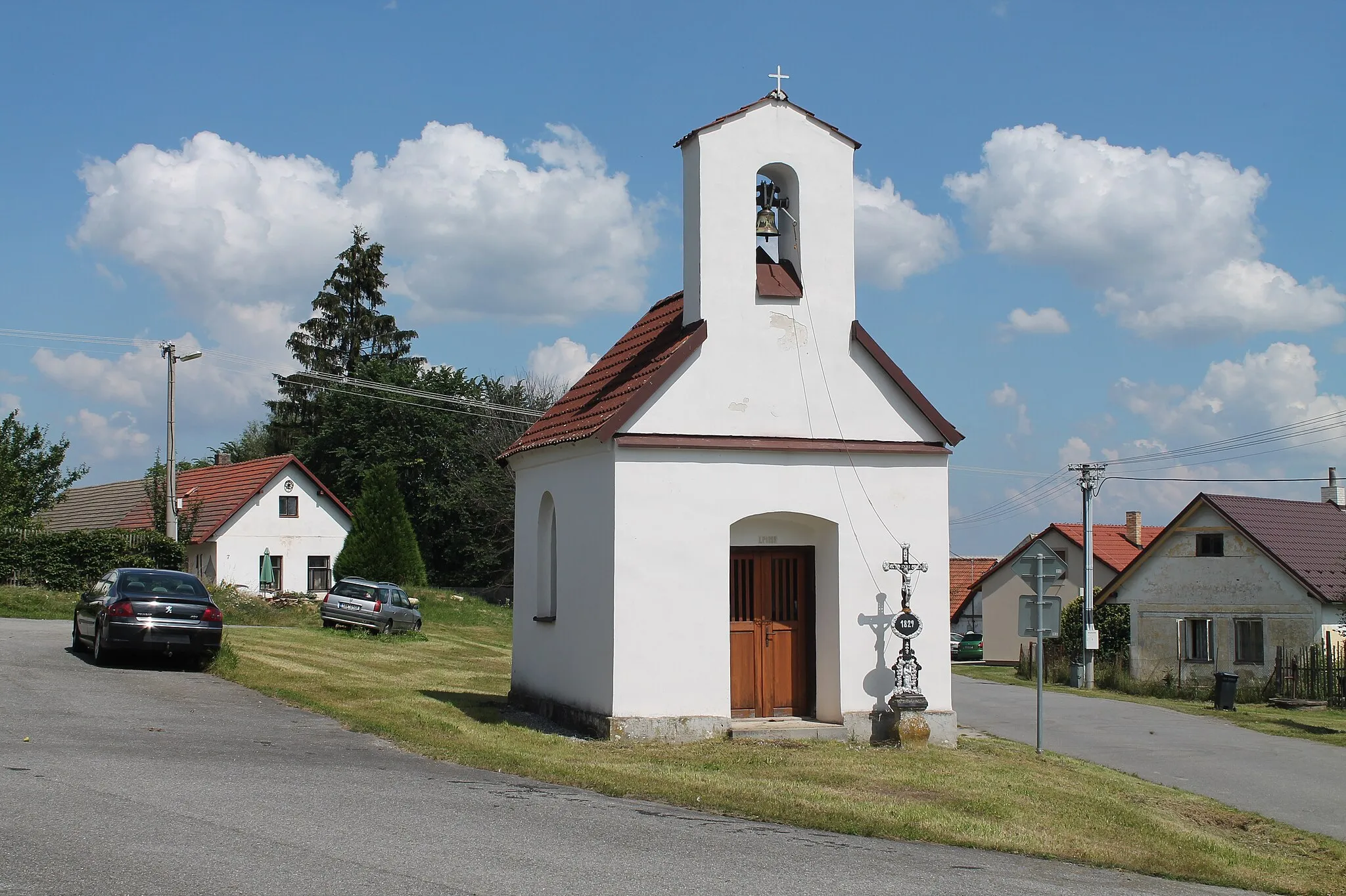 Photo showing: Chapel, Domamyšl, Vodice, Tábor District, Czech Republic