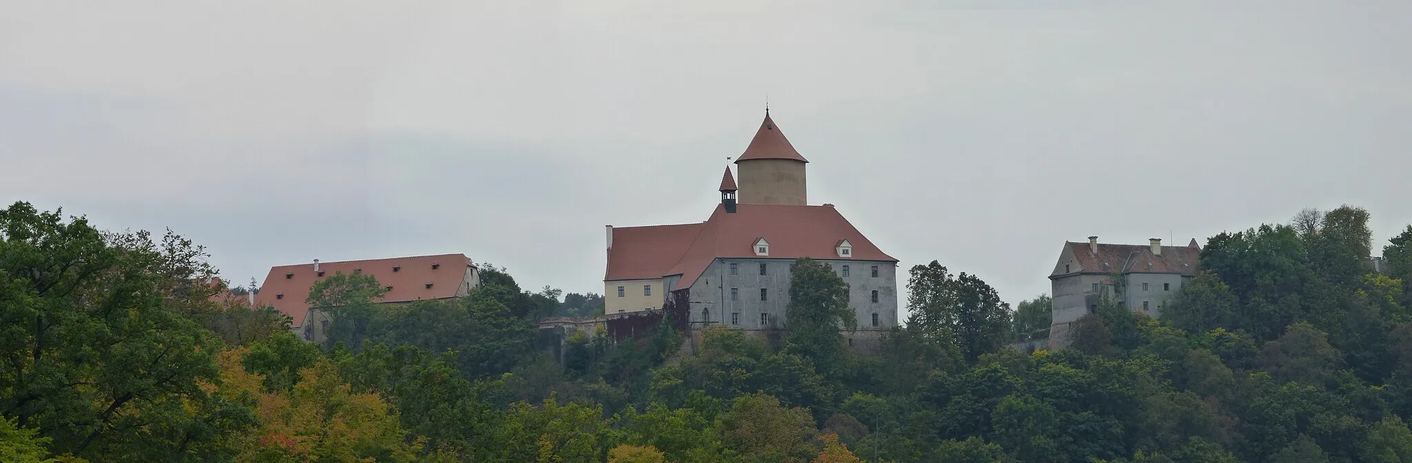 Photo showing: Veveří Castle in Brno, South Moravian Region, Czech Republic
