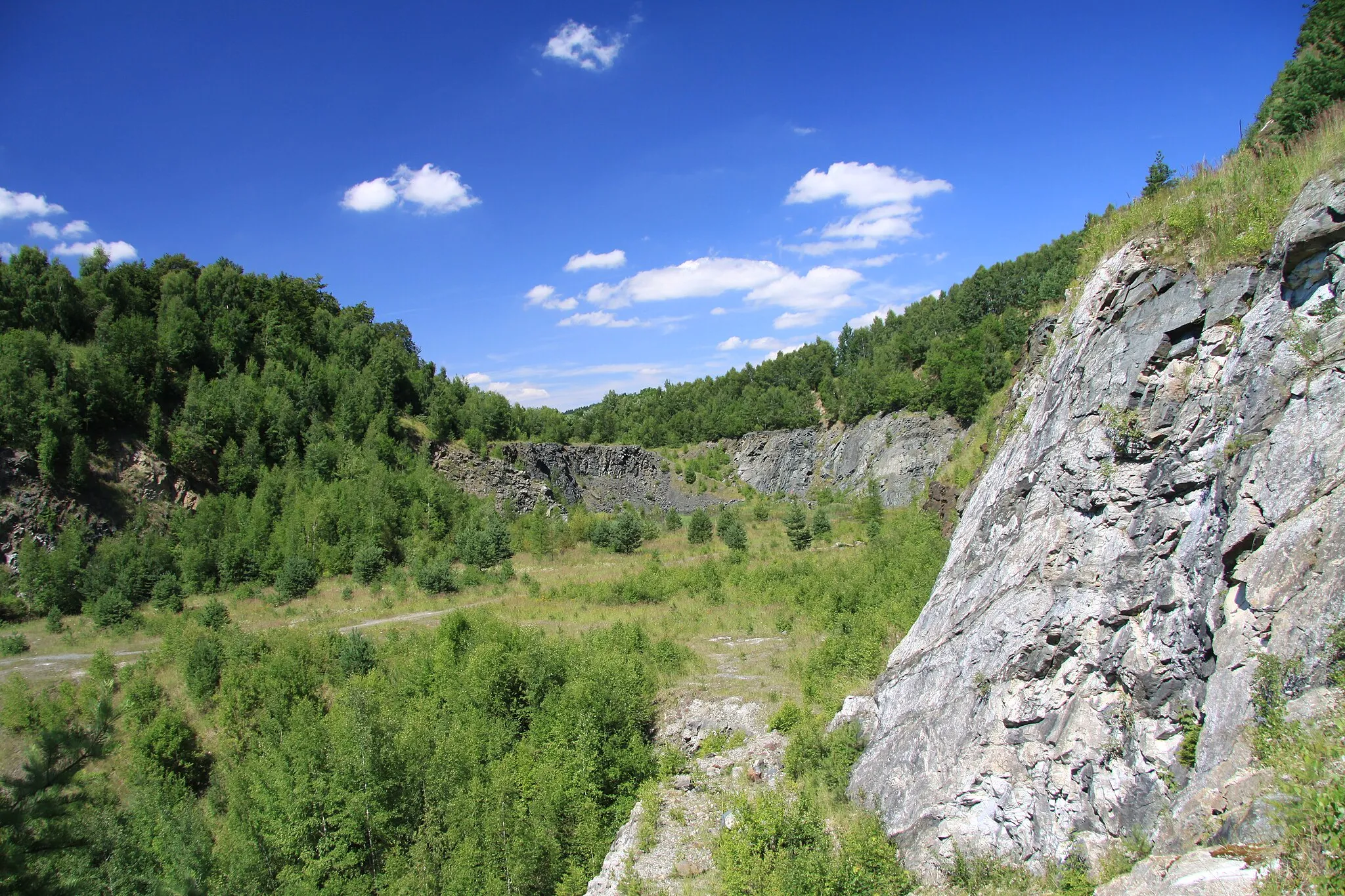 Photo showing: Nature reserve Pacova hora in Tábor District, Czech Republic