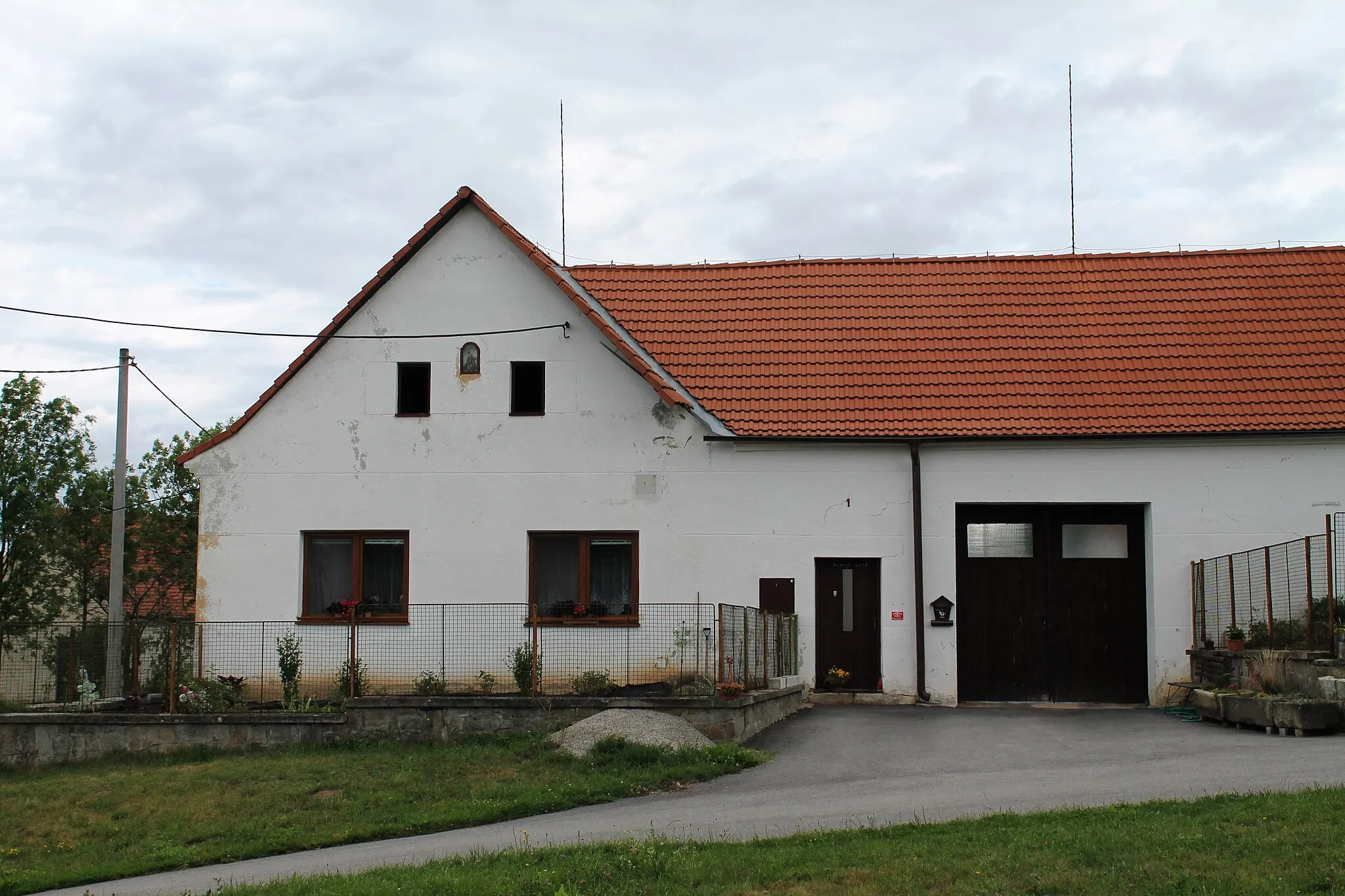 Photo showing: House No. 1, Dyjička, Dyjice, Jihlava District, Czech Republic