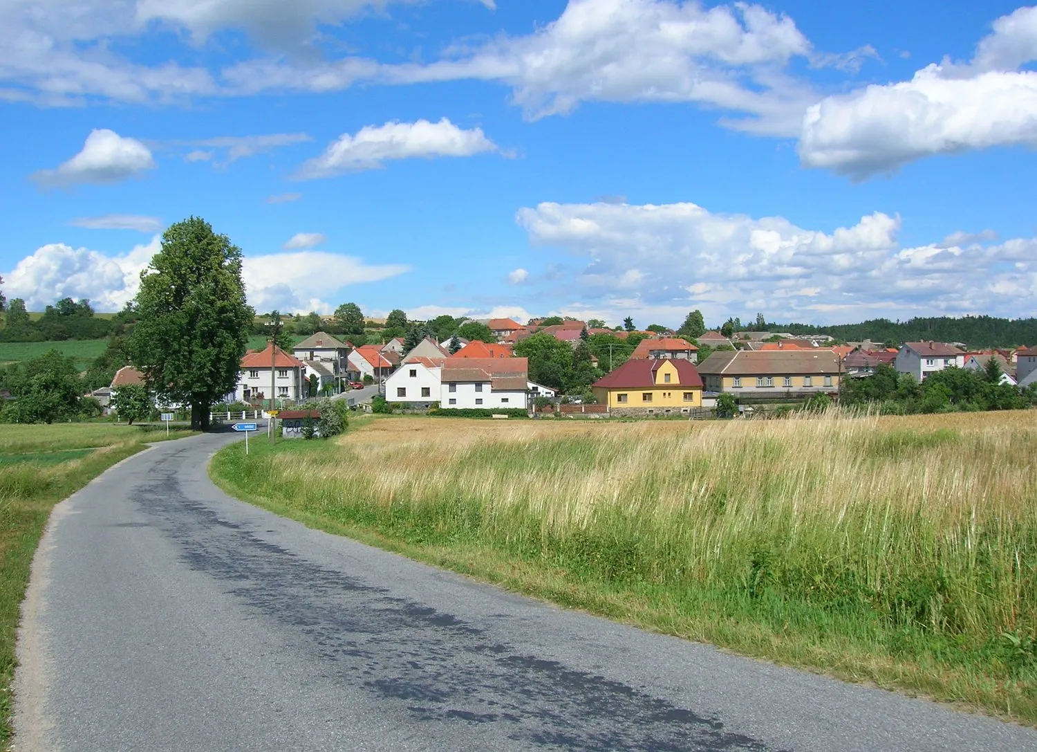 Photo showing: Třebíč-Budíkovice. From SW