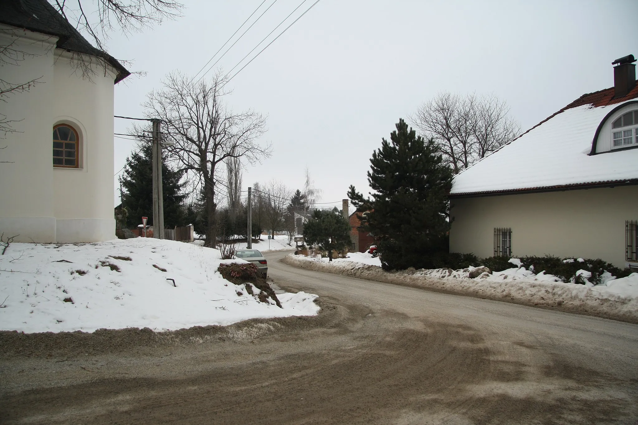 Photo showing: Down part of Popice, Jihlava, Jihlava District.