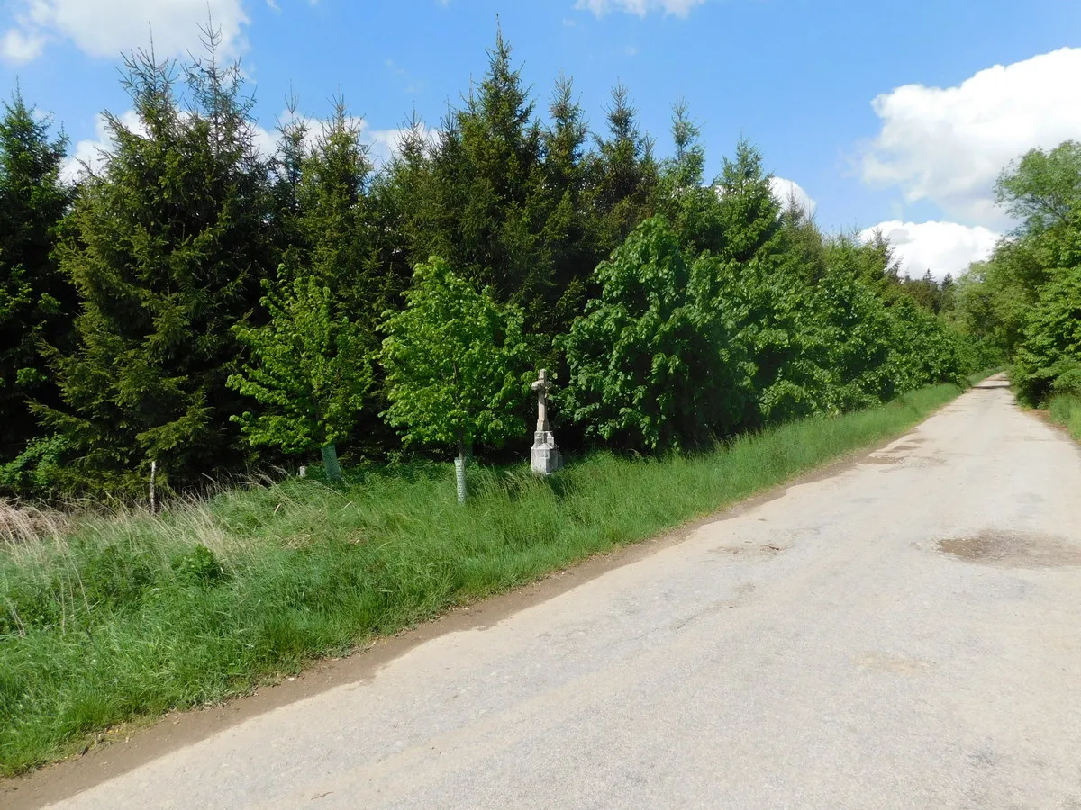 Photo showing: Wayside cross in Jihlava in Jihlava District – entry no. 36564.