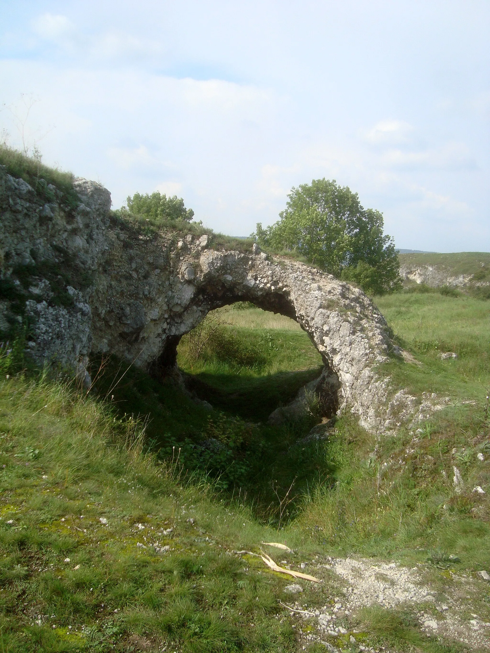Photo showing: Přírodní památka Malhostovická pecka; zkamenělá svatba