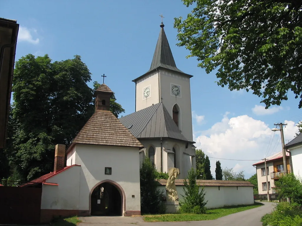 Photo showing: Kostel Sv.Jakuba ve Velké Losenici.