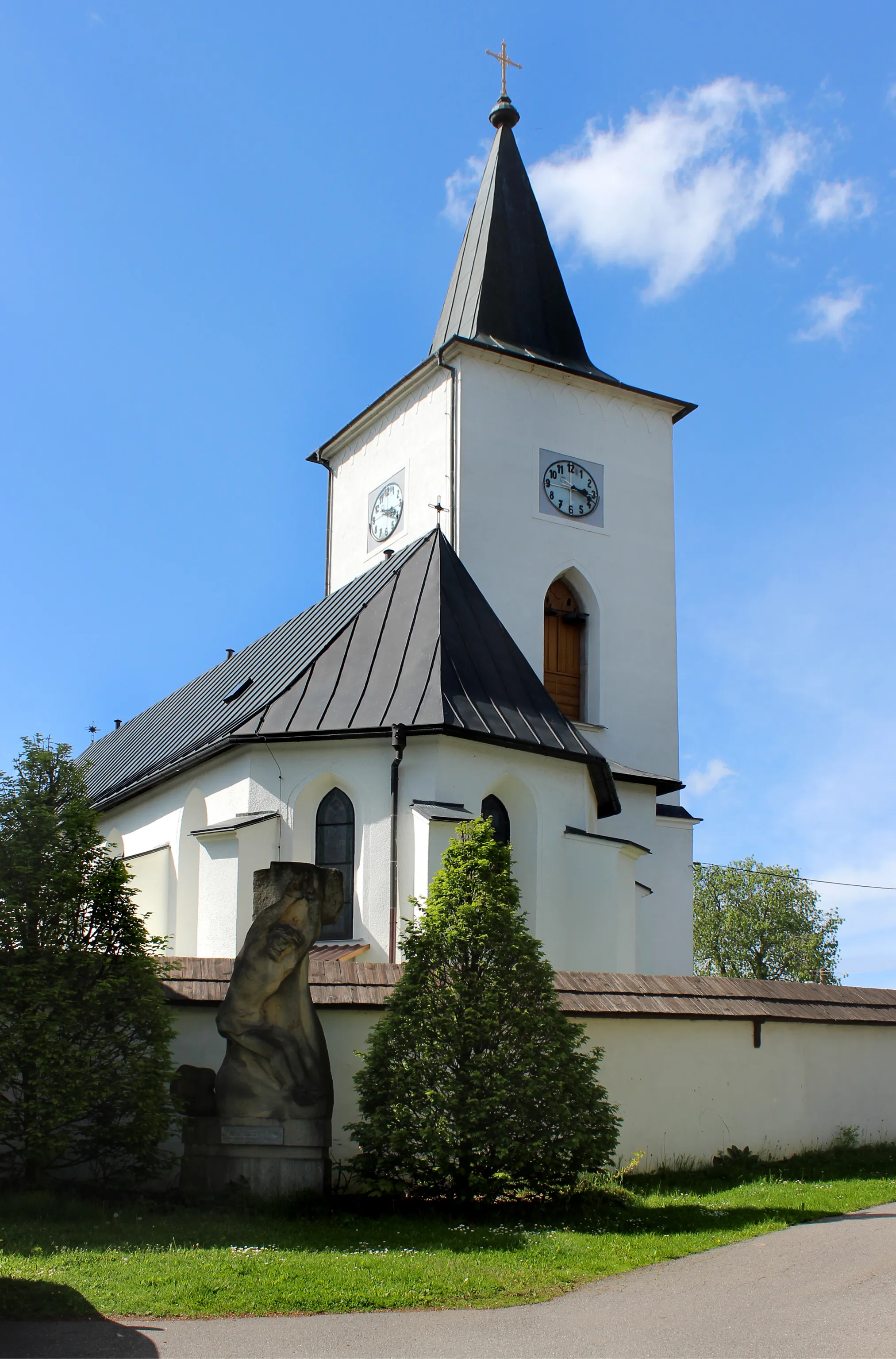 Photo showing: Church of Saint James the Greater in Velká Losenice, Czech Republic