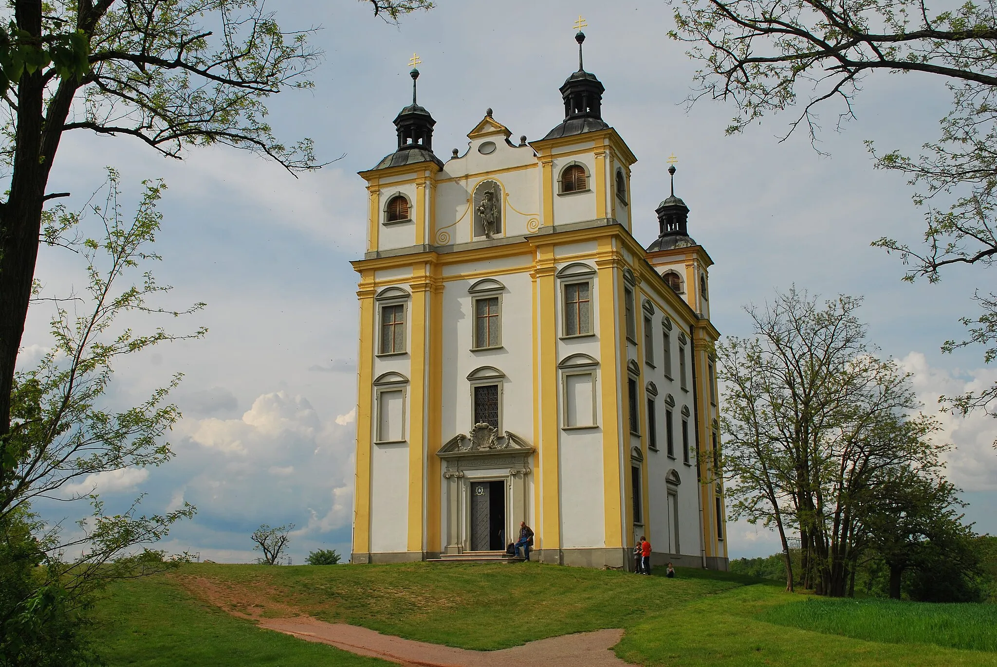 Photo showing: Moravský Krumlov in Znojmo District, Czech Republic. Chapel of St. Florian from the years 1695-1697.