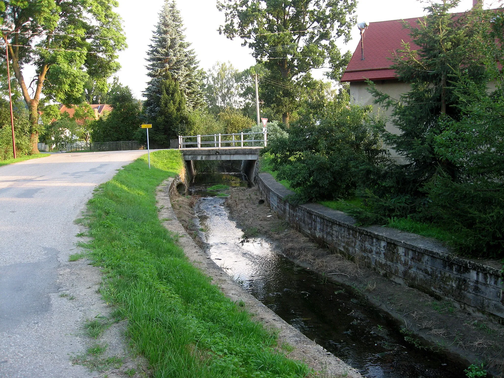 Photo showing: Velký Rybník, Kopaniský potok