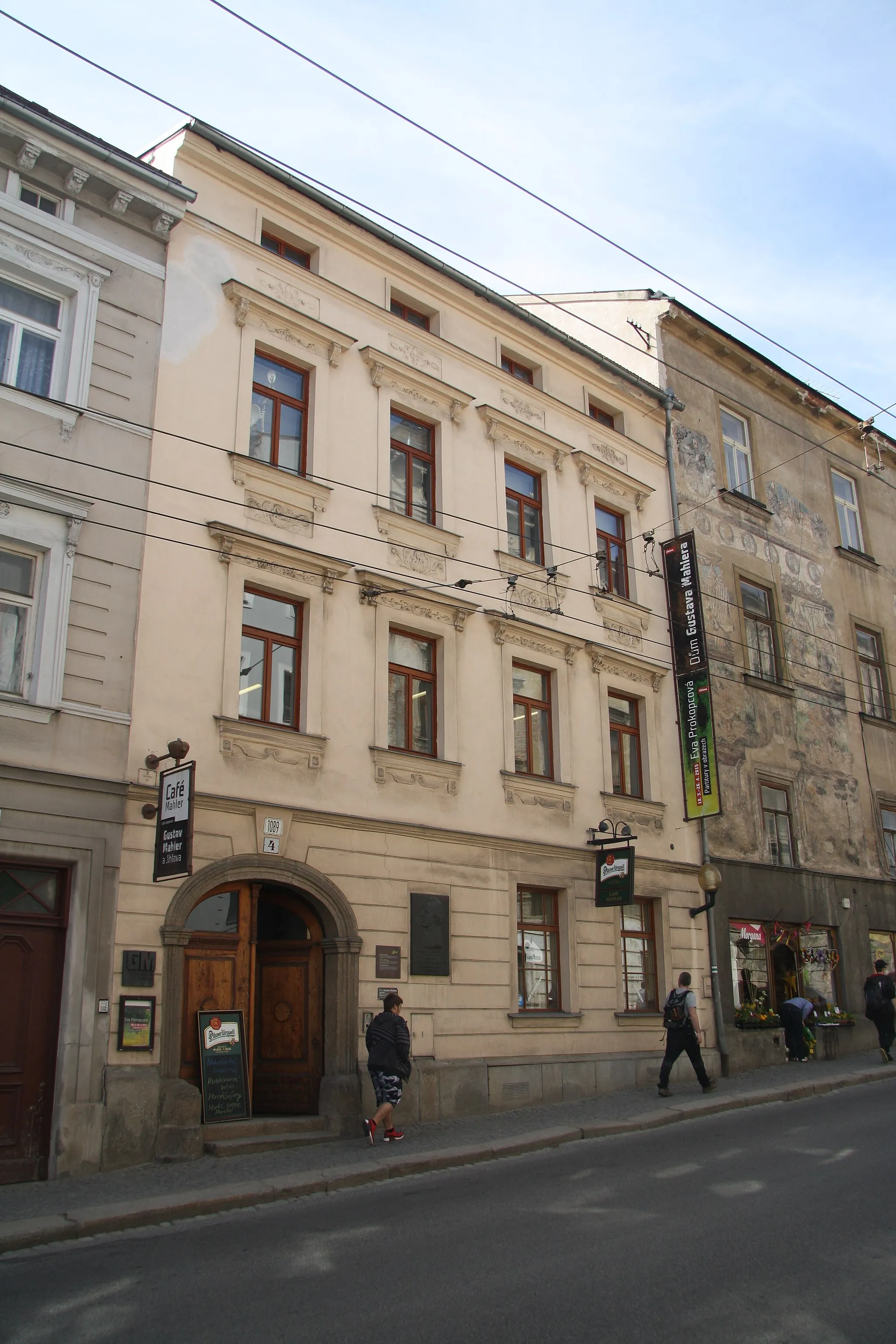 Photo showing: Cultural monument house Znojemská 4, Jihlava, Jihlava District.