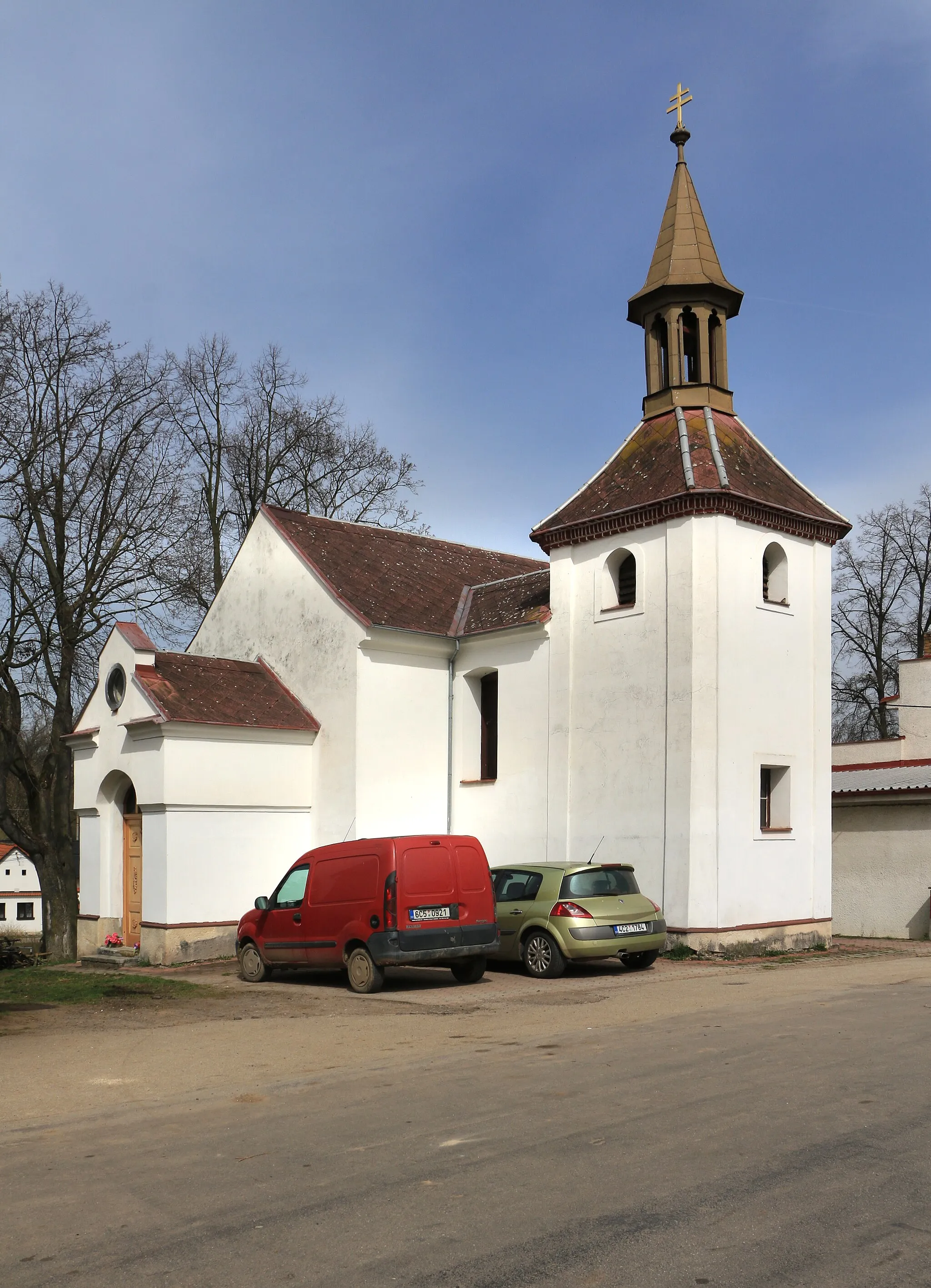 Photo showing: Chapel in Nová Ves u Chýnova, Czech Republic.