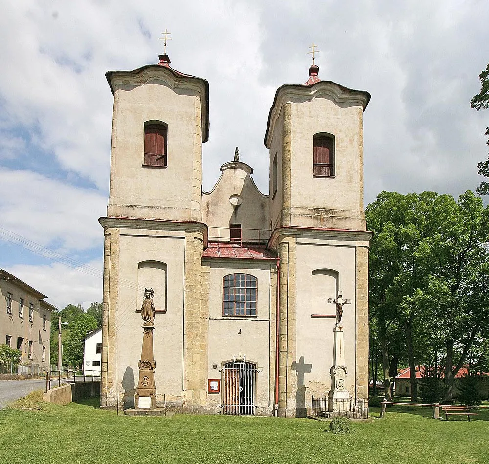 Photo showing: Kostol Všetkých svätých - Bělá nad Svitavou