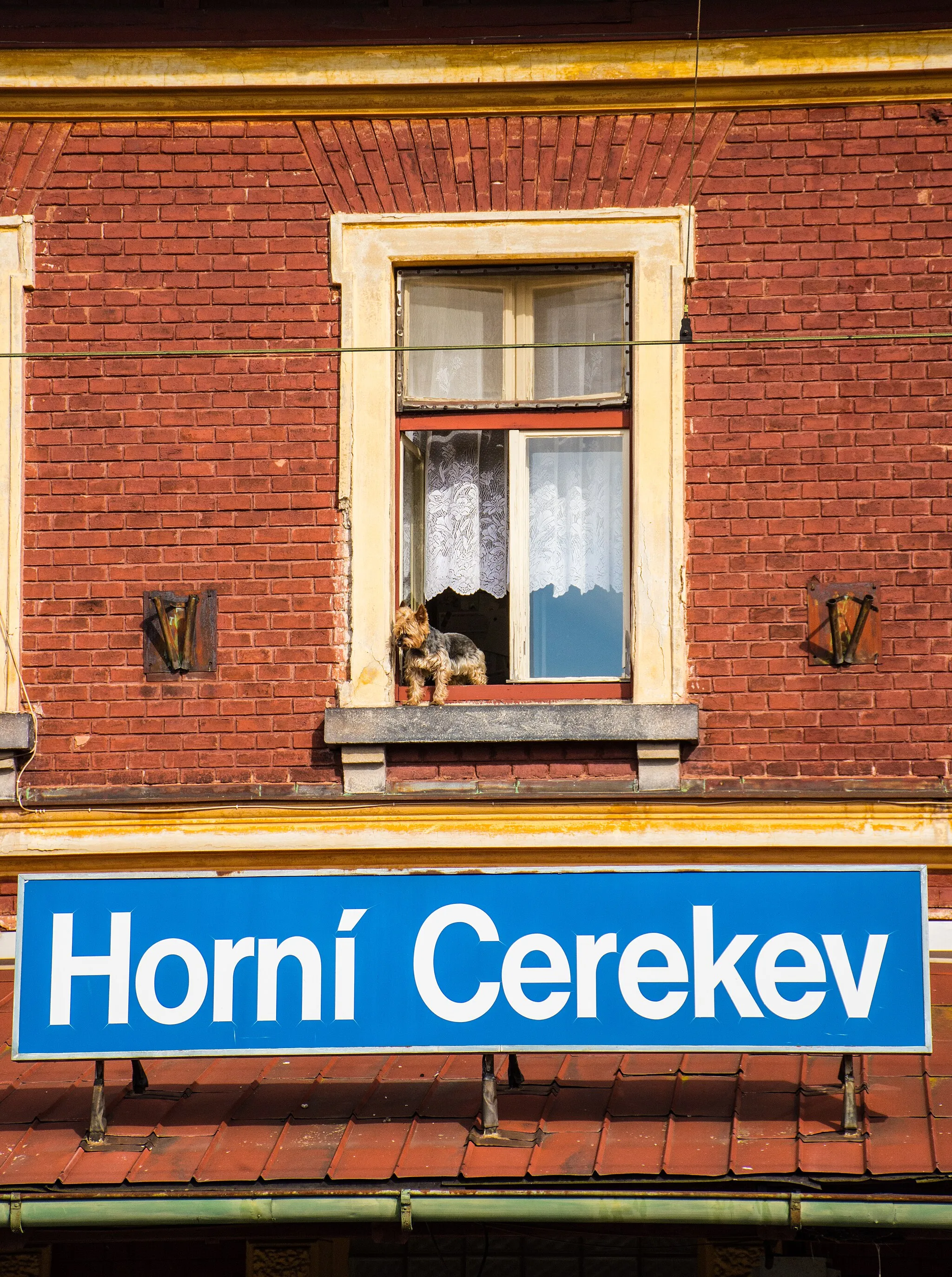 Photo showing: Stationmaster Horní Cerekev