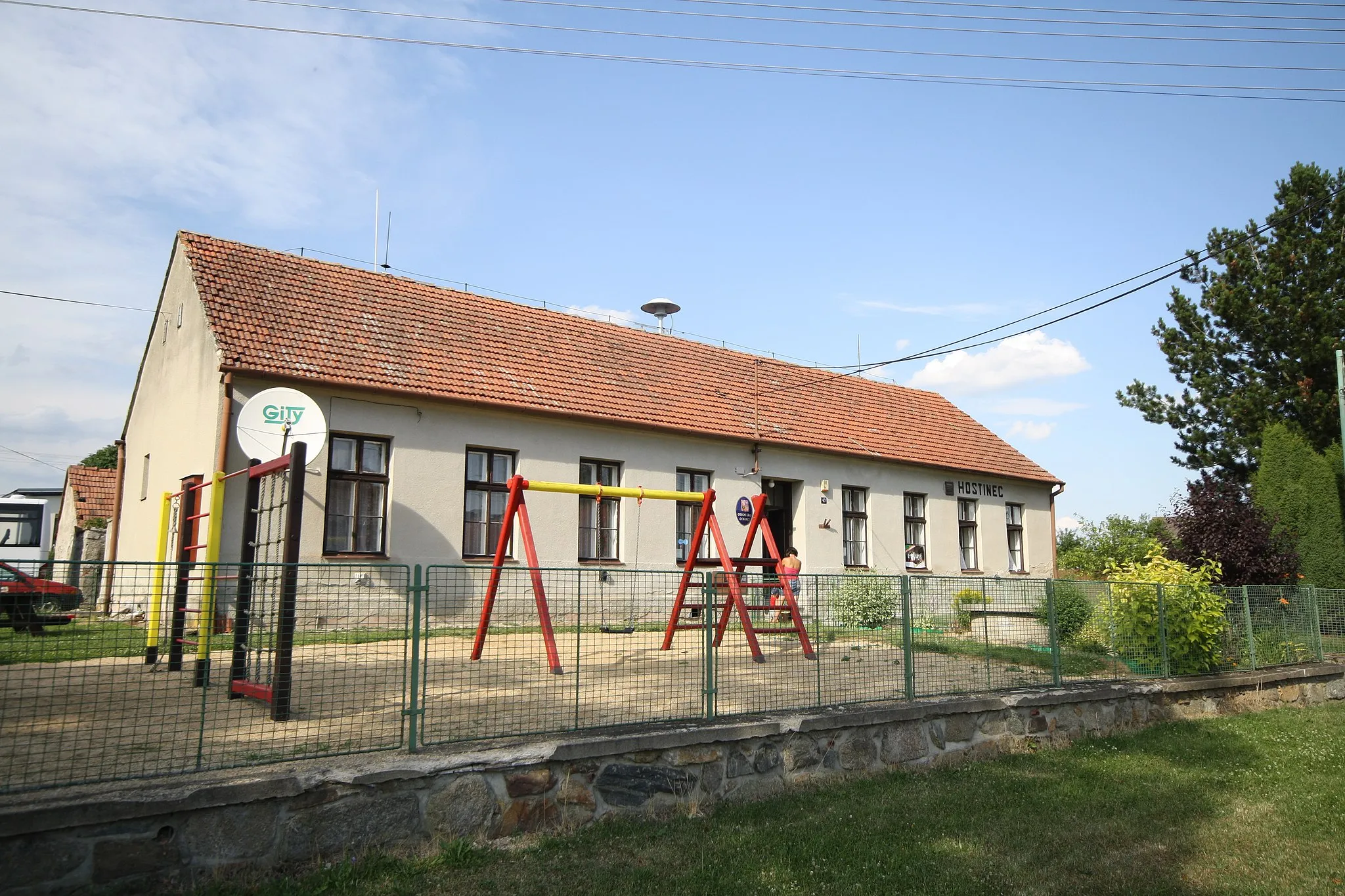 Photo showing: Municipal office in Ocmanice, Třebíč District.