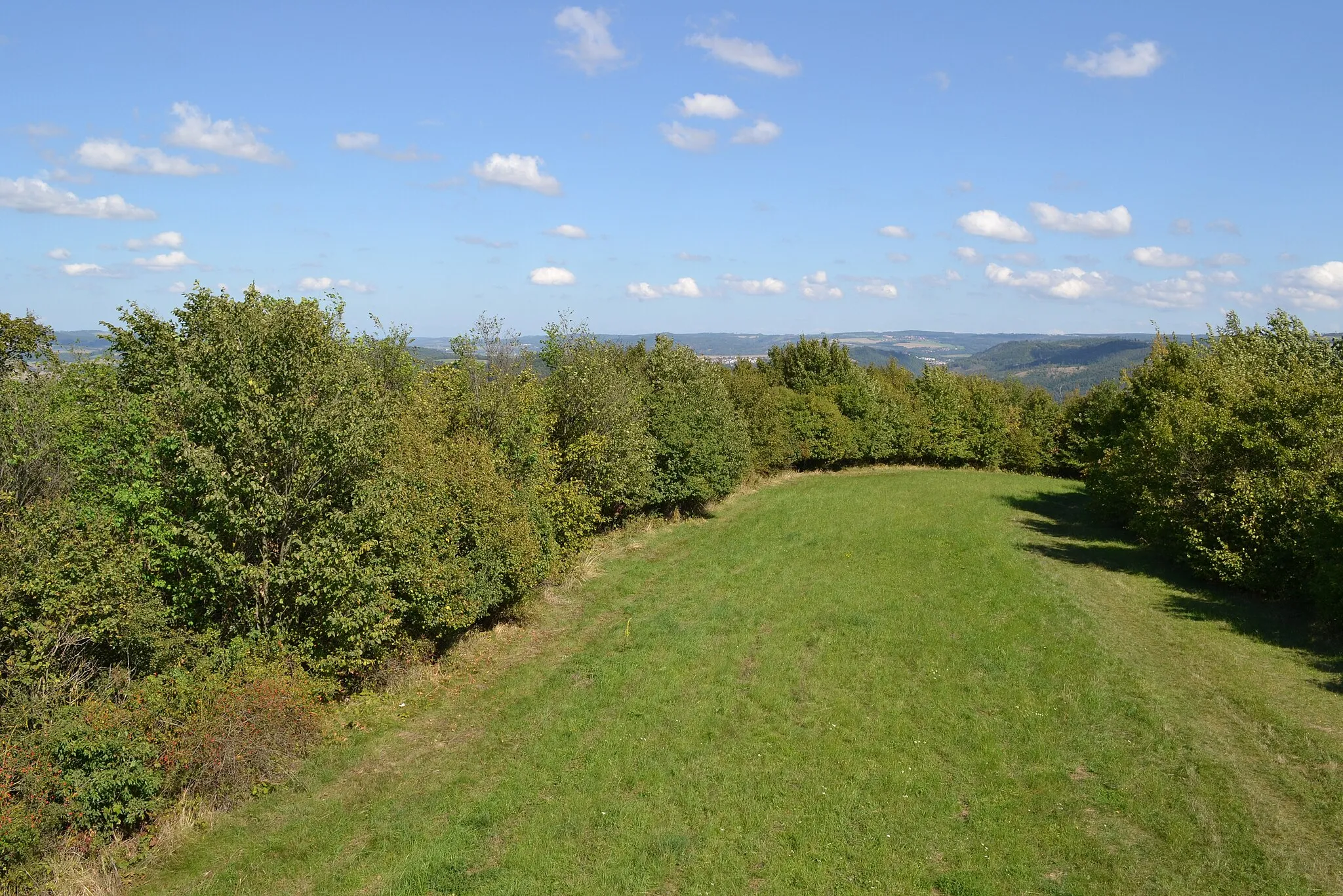 Photo showing: Krhov (okres Blansko) - Malý Chlum, vrchol z rozhledny
