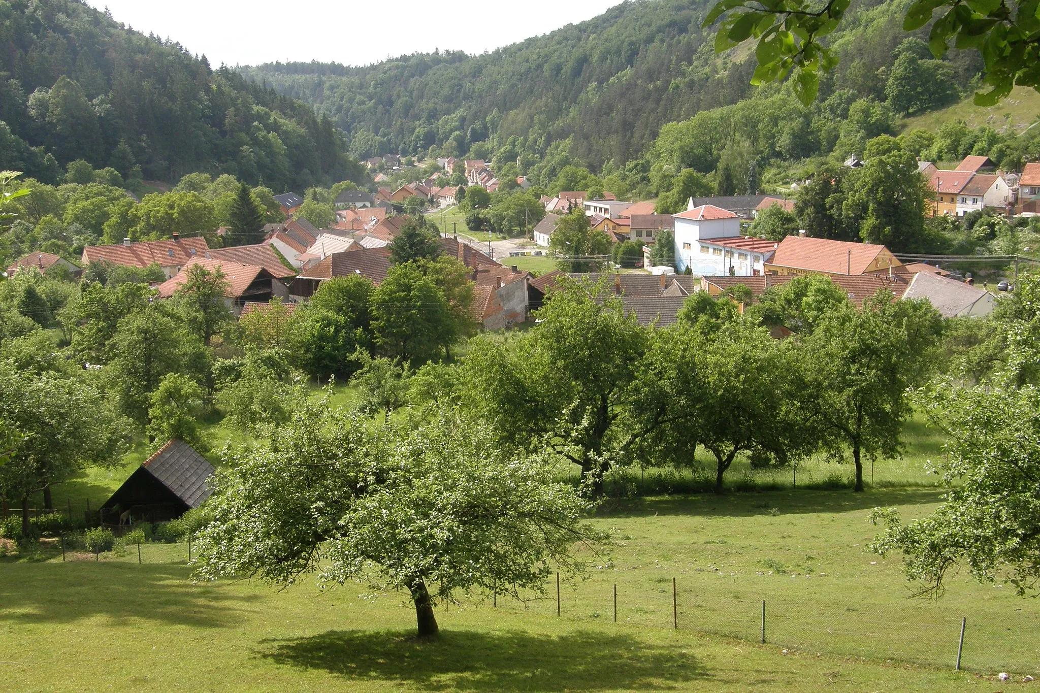 Photo showing: Lažánky, městská část Blanska