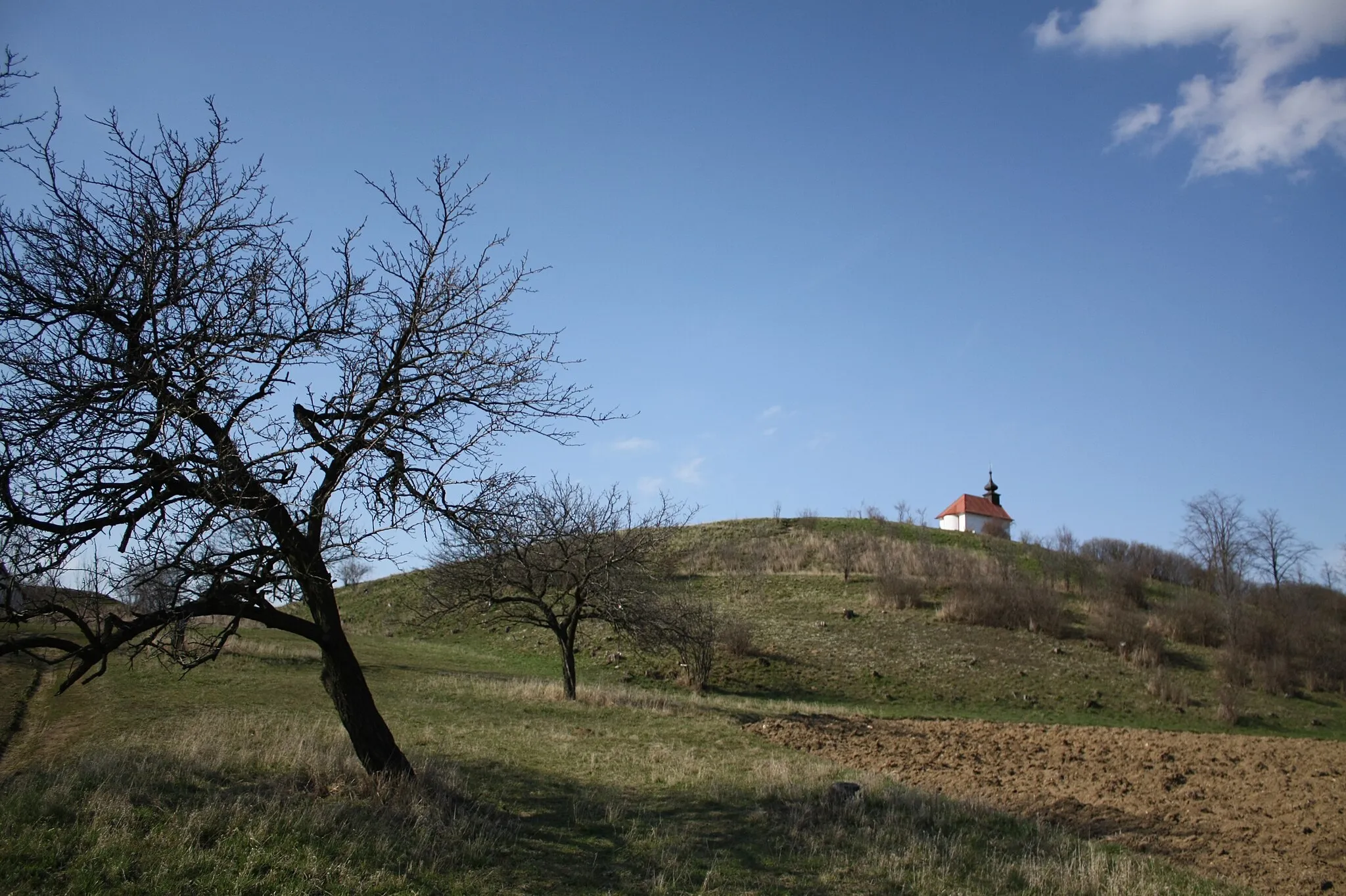 Photo showing: Santon hill, Brno-Country District, Czech Republic